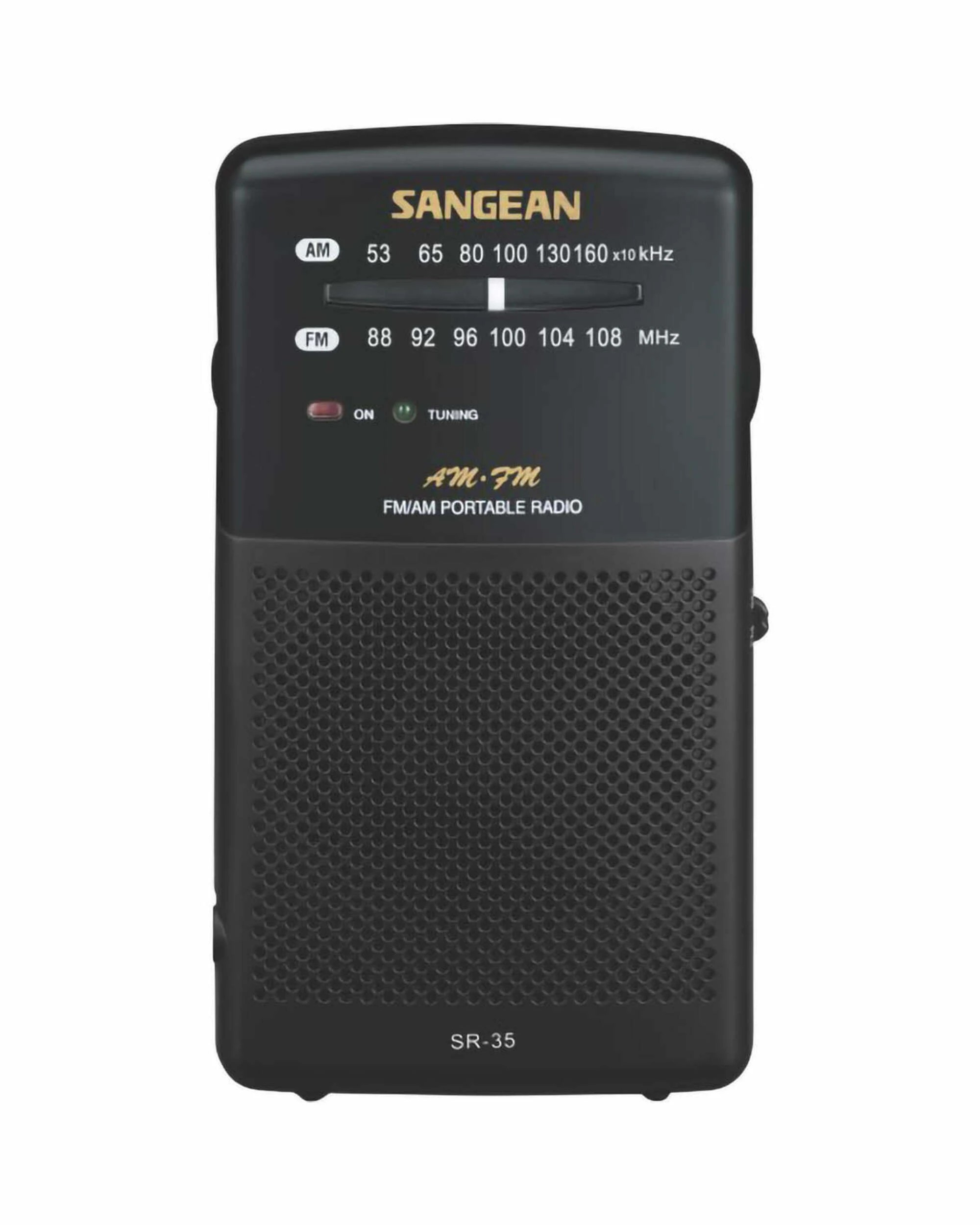 1 Sangean AM/FM Radio - BLACK, 1 of 1