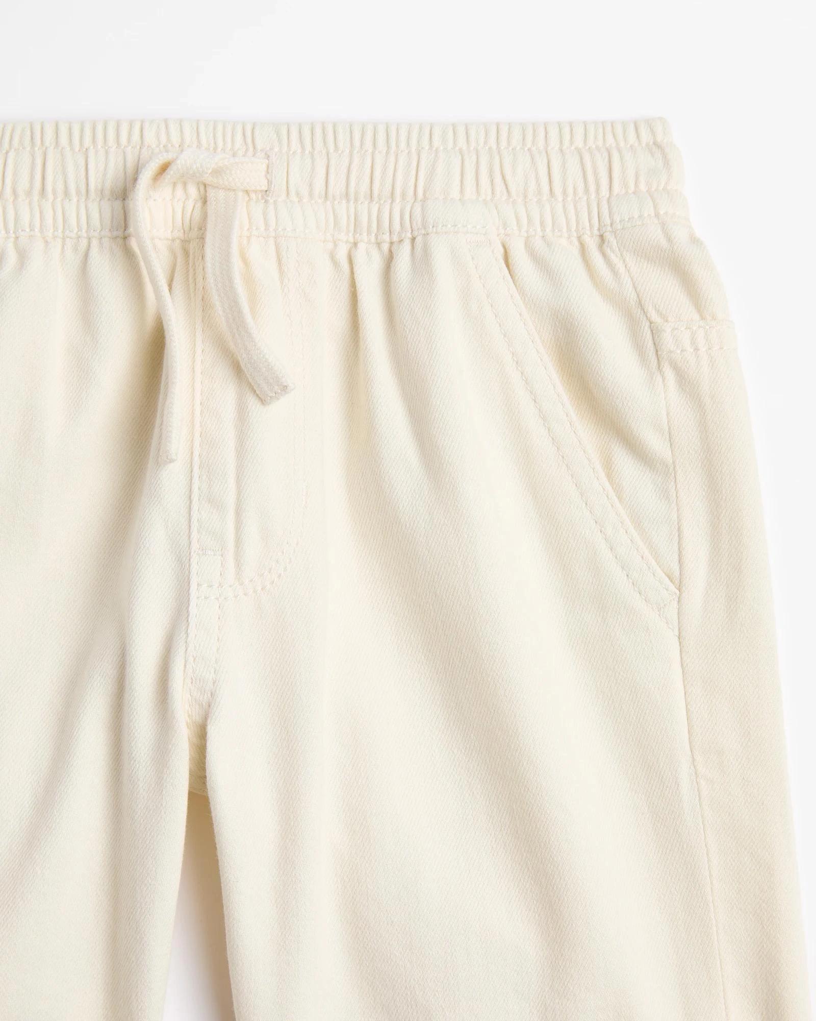 5 Target Denim Pull On Volley Shorts ECRU, 5 of 5