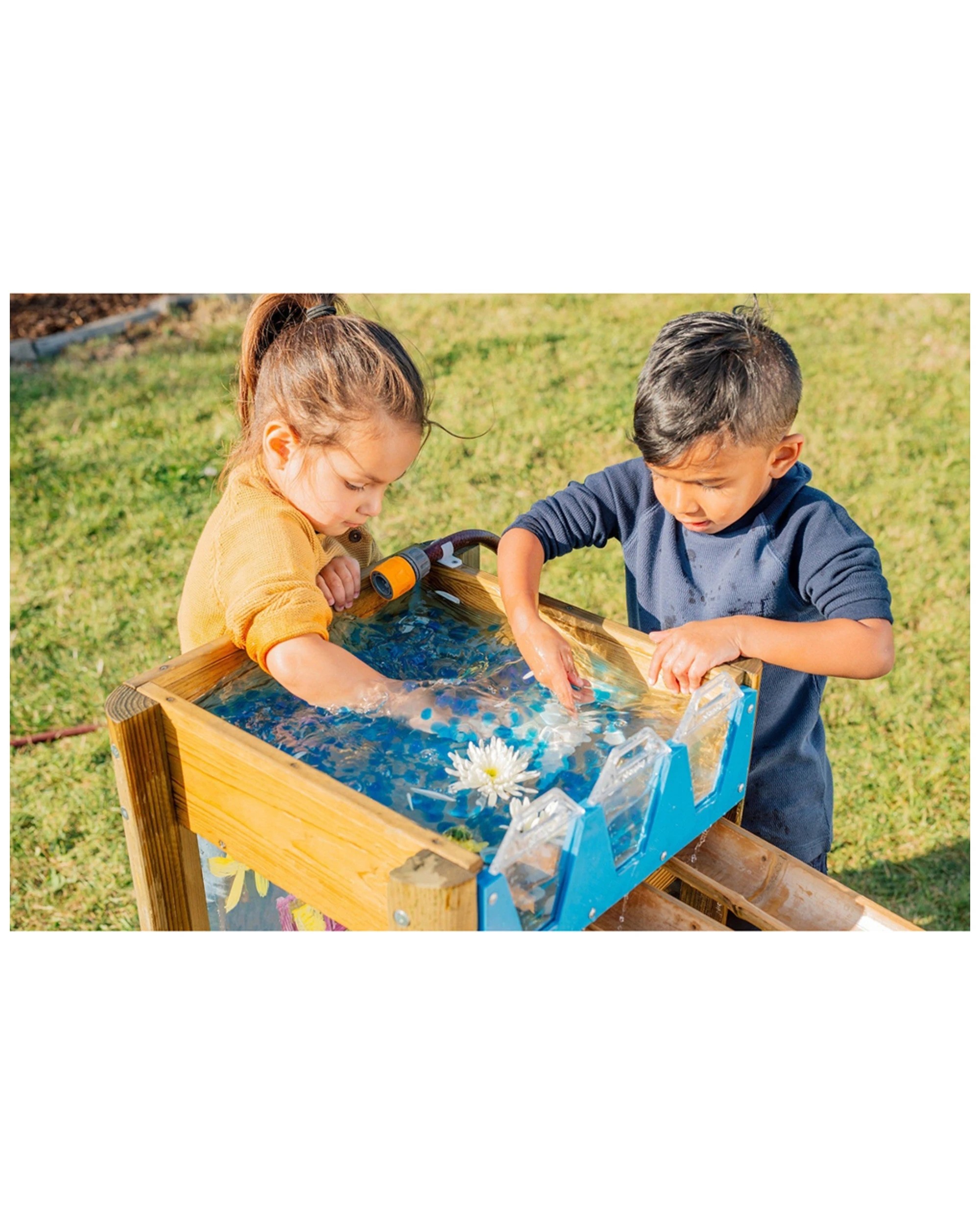 2 Plum Play Au Discovery Forest Water Run Wooden Steam Water Play 3 Years - Brown, 2 of 9