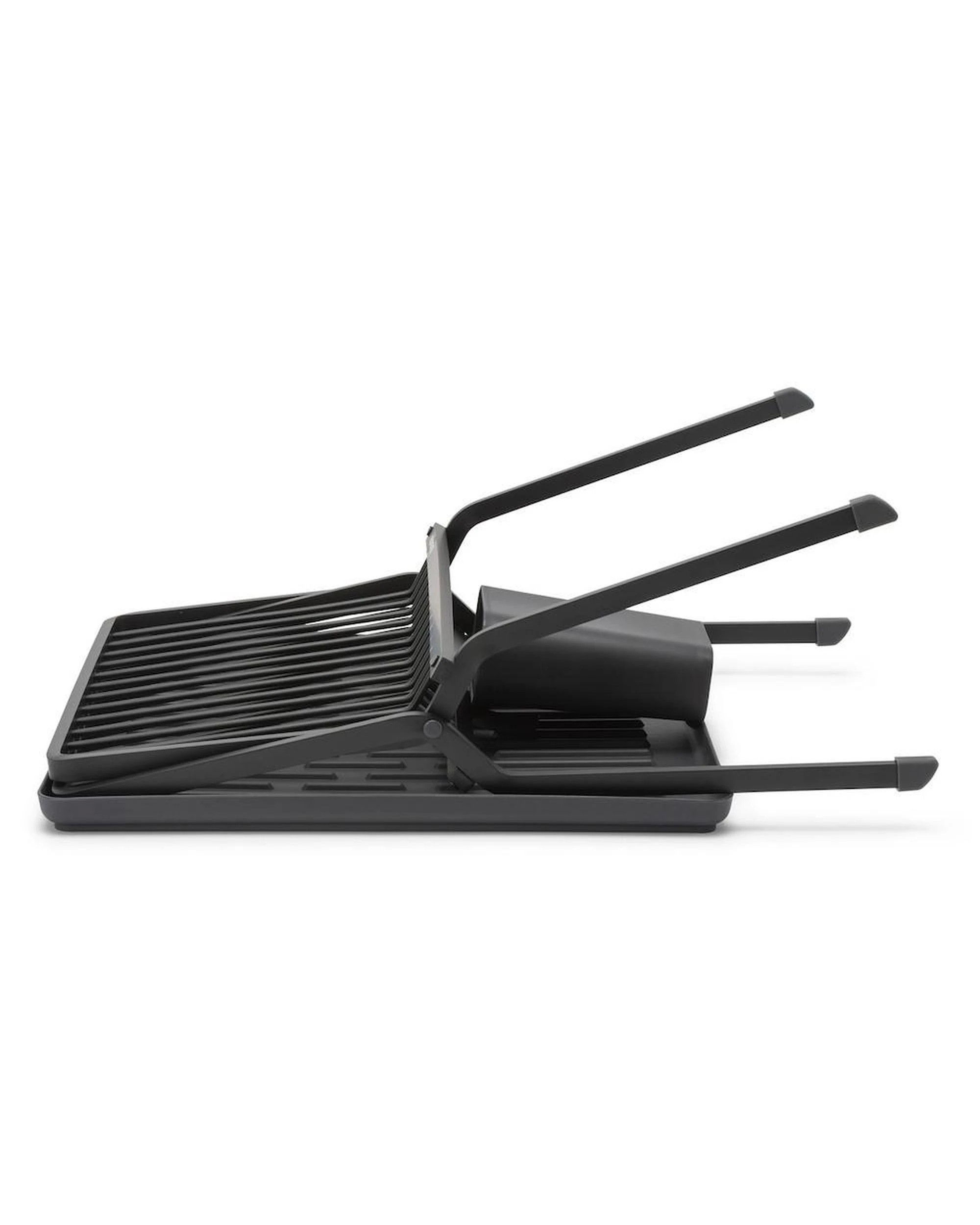 3 Brabantia Foldable Dish Drying Rack Dark Grey, 3 of 5