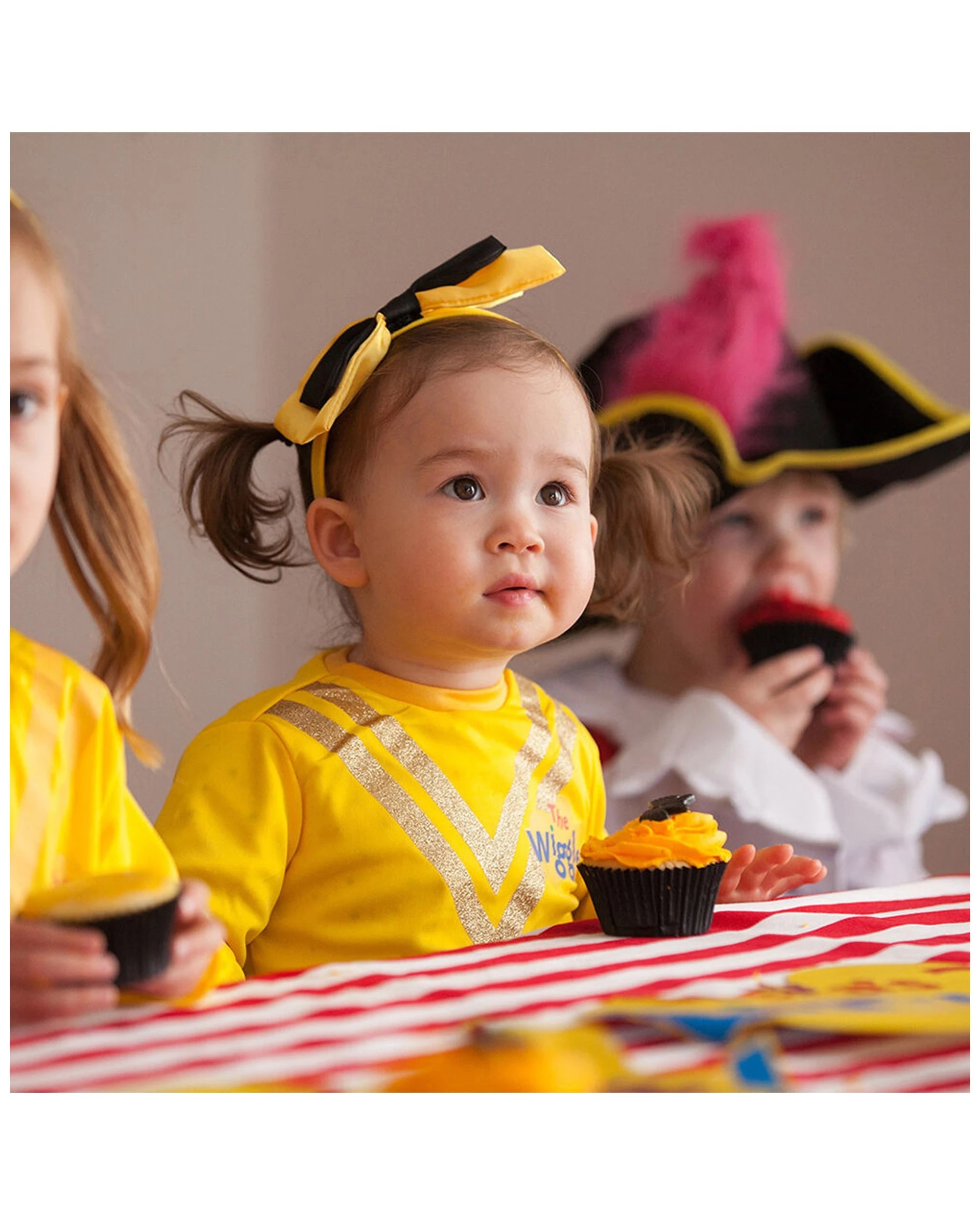 1 Rubies Emma Wiggle Deluxe Dress Up Outfit Kids Party Costume 3-5 Years - Yellow, 1 of 4