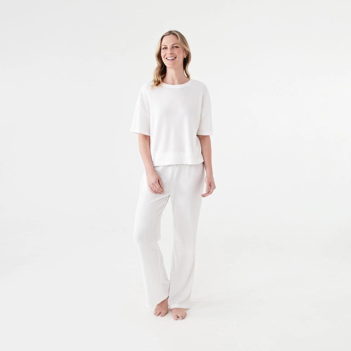 5 Waffle Pants WHISPER WHITE, 5 of 5