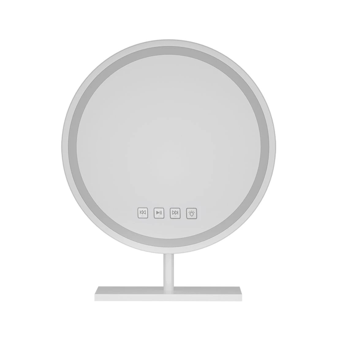 3 Embellir Makeup Mirror 40x40cm Hollywood Vanity with LED Light Tabletop Round - Multi, 3 of 6