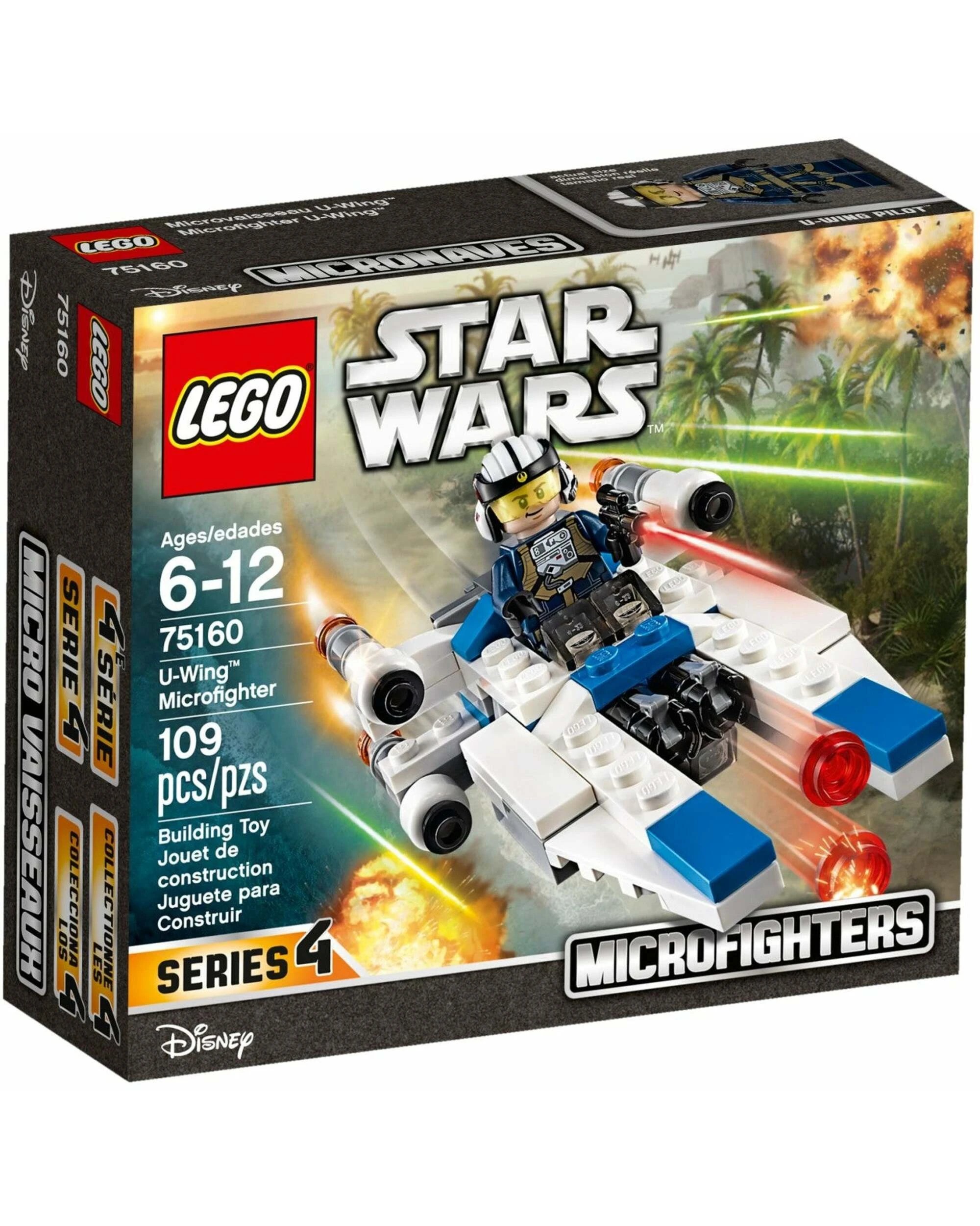 1 LEGO 75160 U-Wing Microfighter Star Wars Building Toy, 1 of 5