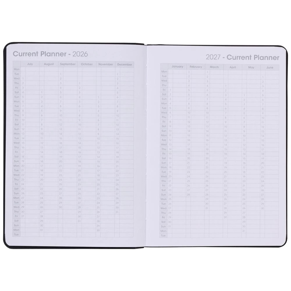 3 Otto A5 Week To View Diary FY26/27 with Pen Navy, 3 of 7