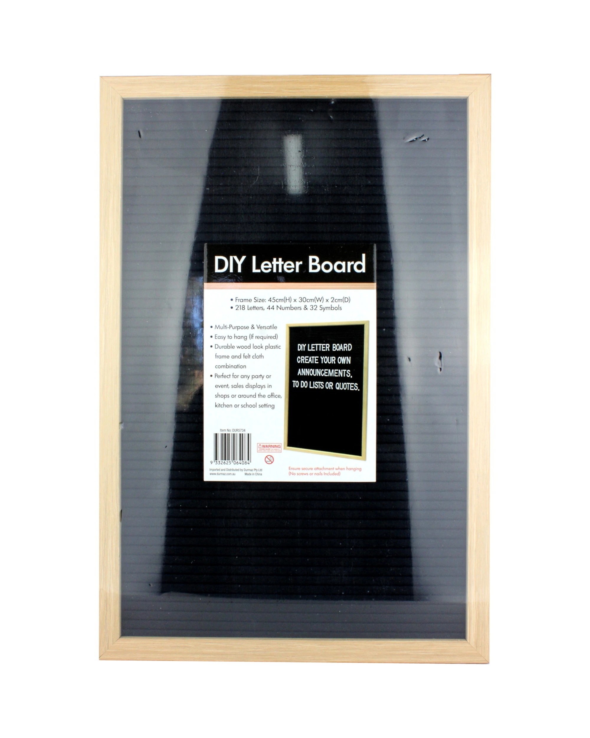 2 Durmaz Letter Board Kit 30cm x 45cm, 2 of 4