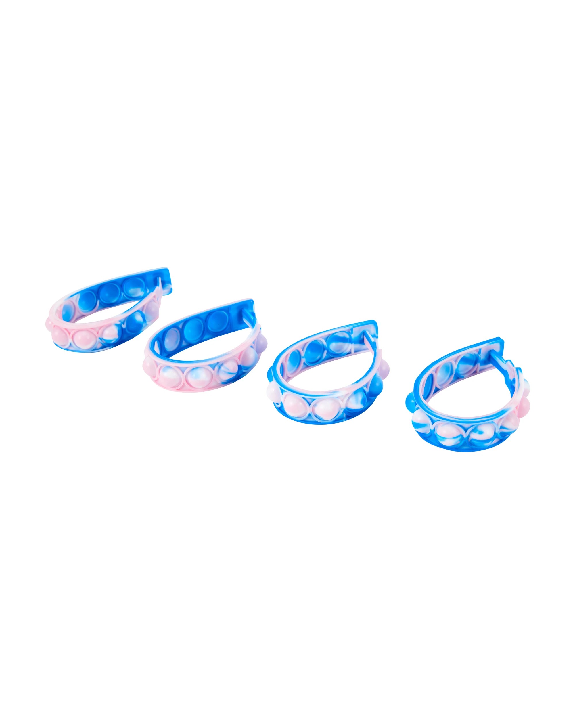 3 4 Pack Fidget Popper Bracelets, 3 of 5