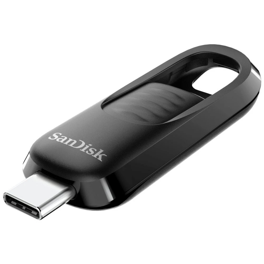 3 SanDisk 128GB Ultra Slider USB-C Flash Drive, 3 of 4