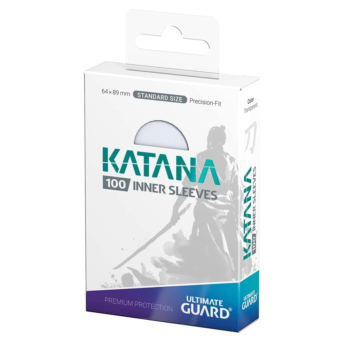 2 Ultimate Guard TCG - Katana Precise-Fit Inner Sleeves  Transparent, 2 of 3