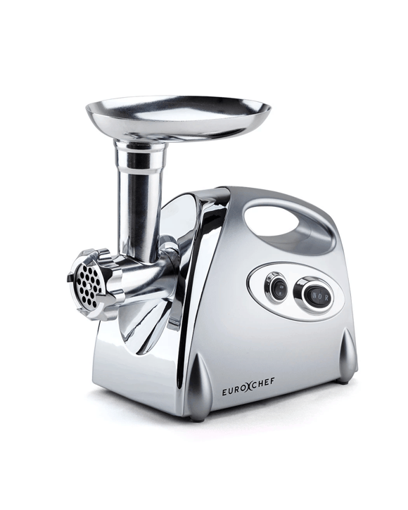 EuroChef Electric Meat Grinder - Silver