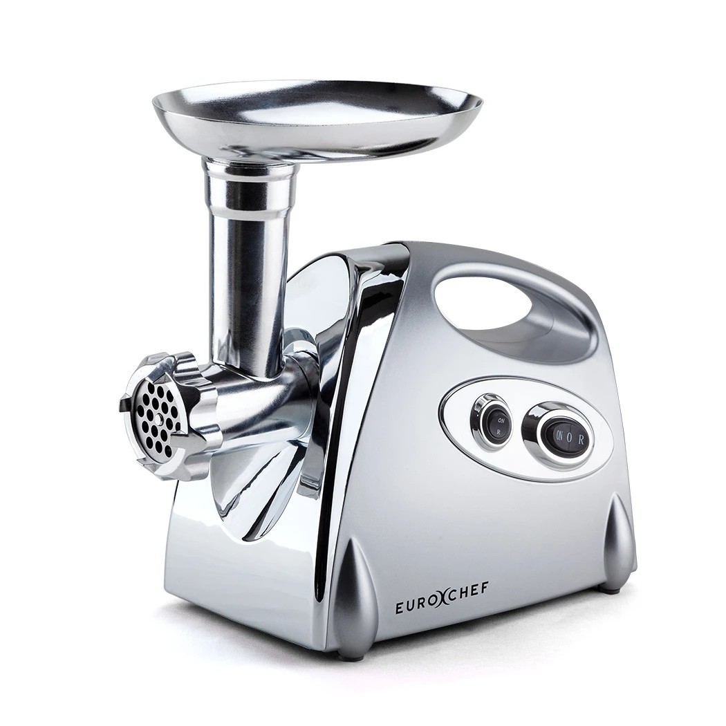 1 EuroChef Electric Meat Grinder - Silver, 1 of 1