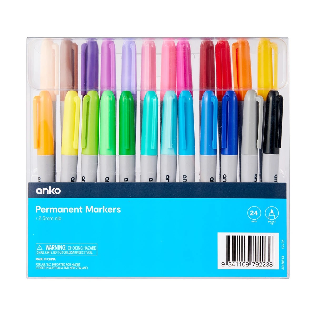 1 24 Pack Permanent Markers, 1 of 4