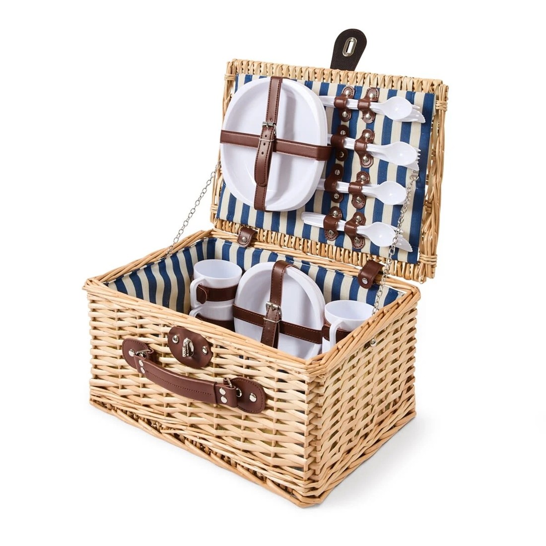 4 Rattan Picnic Set, 4 of 10