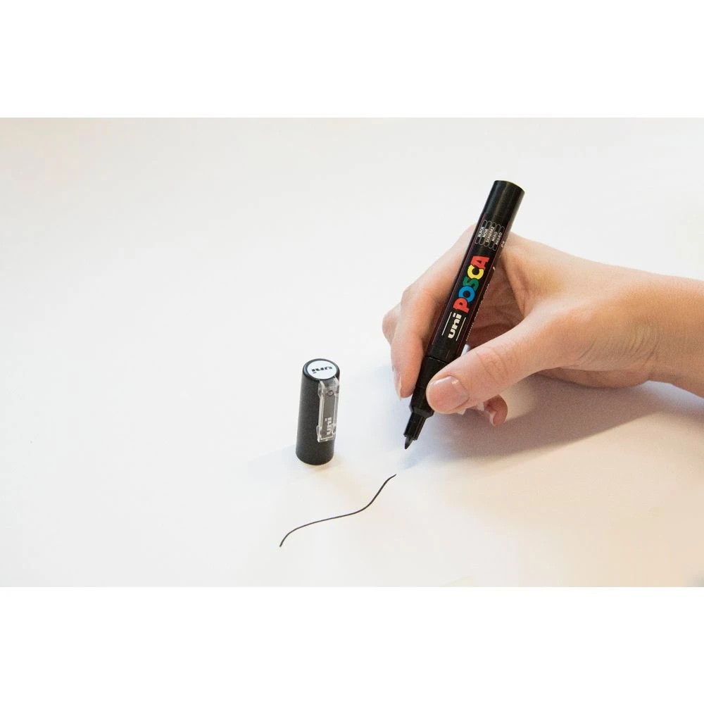 3 POSCA PC 1M Paint Marker Aqua Green, 3 of 6