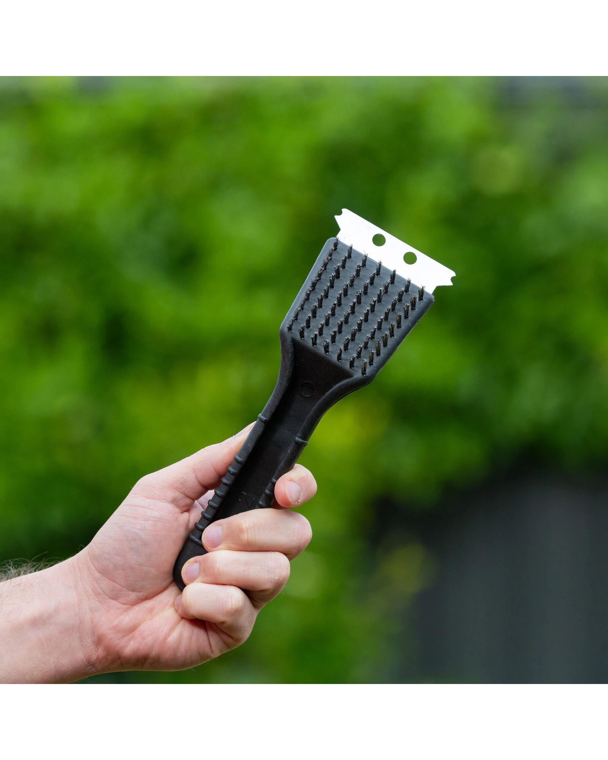 6 Hacienda Stainless Steel BBQ Brush and Scraper Blade, 6 of 7