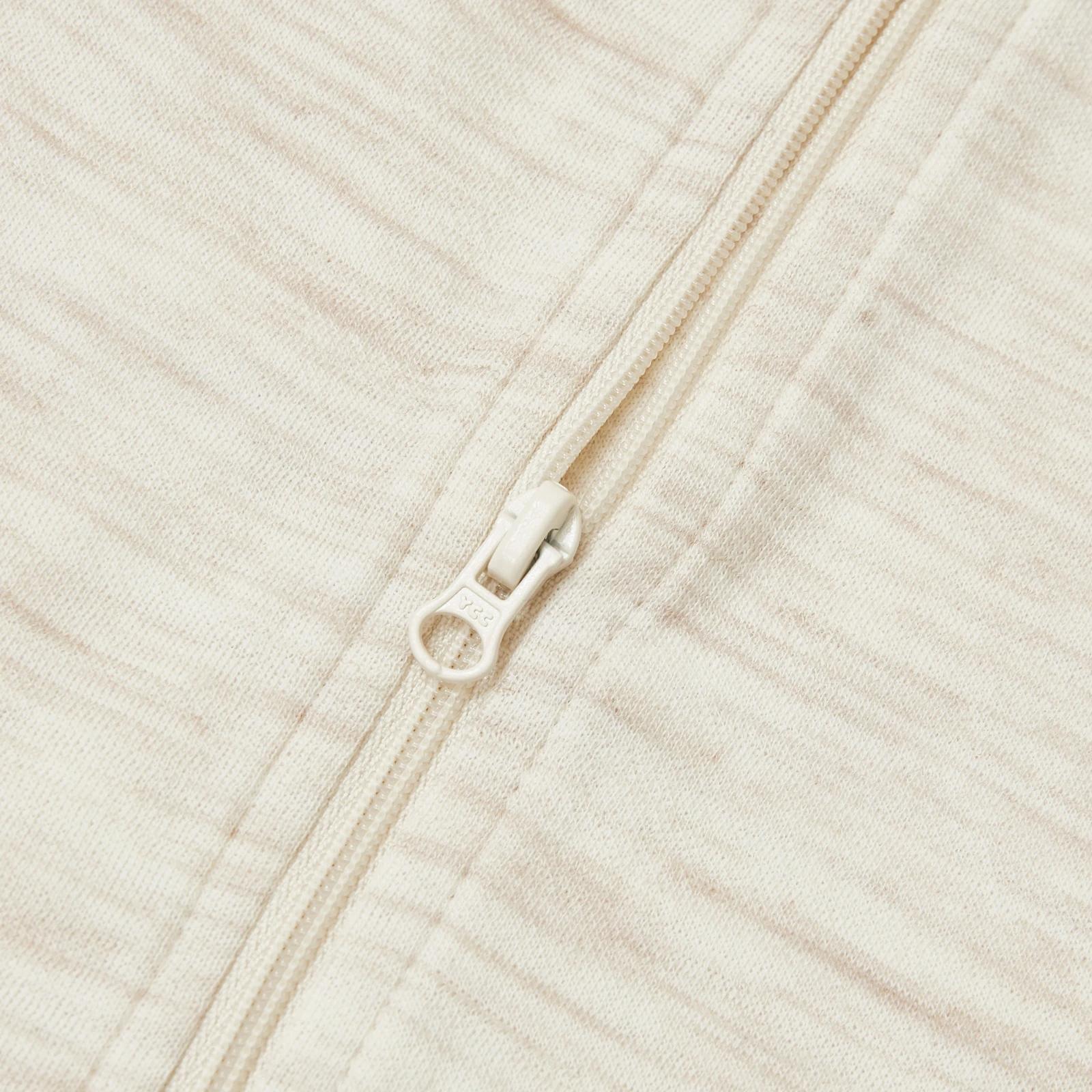 5 Merino Baby Australian Merino Wool Merino Coverall-Cream Marle CREAM MARLE, 5 of 6