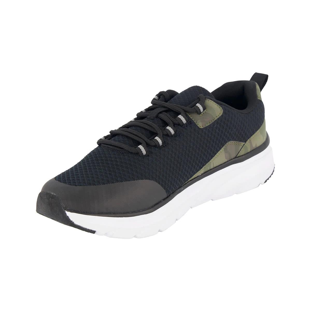 3 Casual Mesh Sneakers Black Camo, 3 of 5