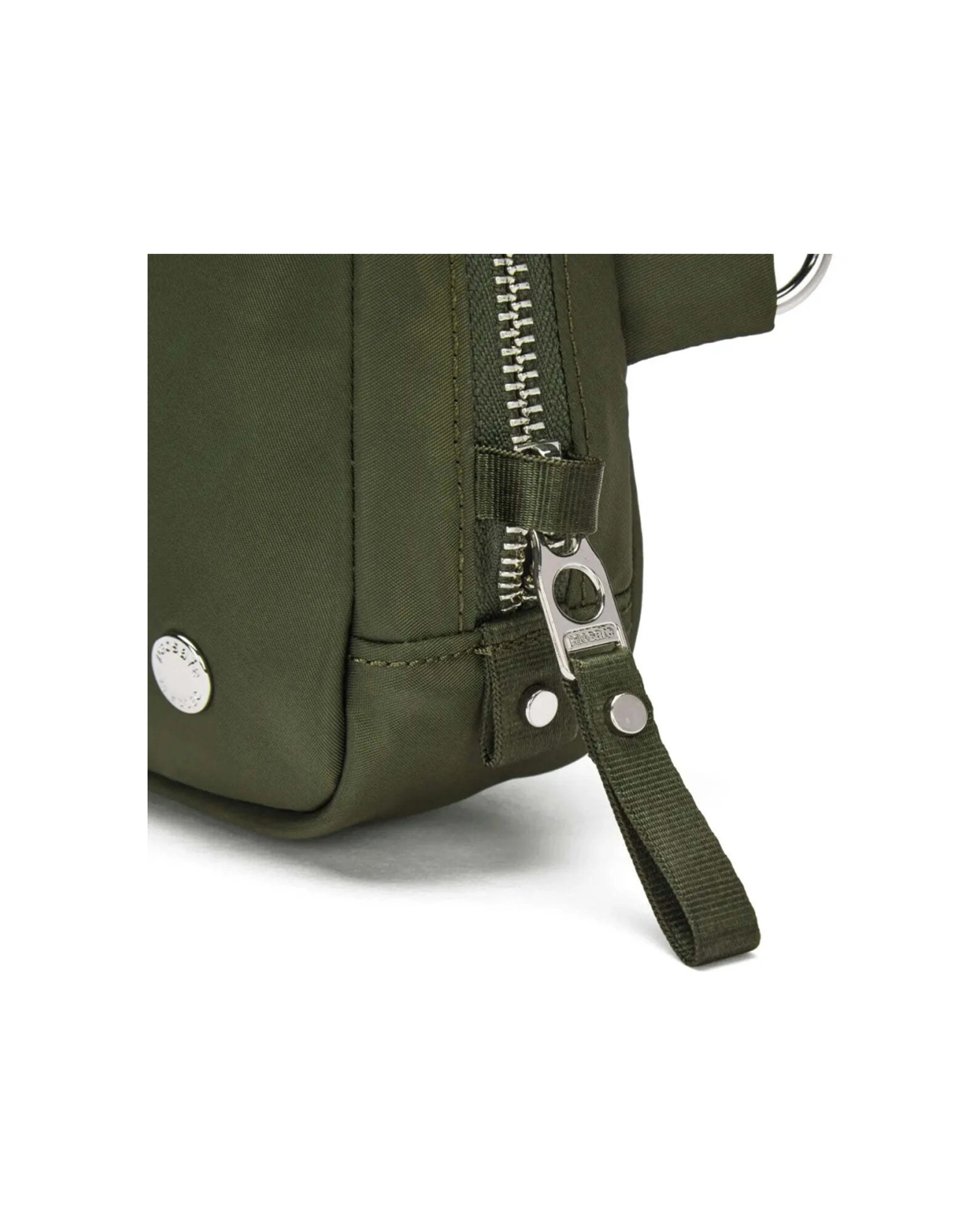 6 Pacsafe W Anti-Theft RFID Blocking Slashguard Micro Travel Sling Bag Olive - Green, 6 of 6