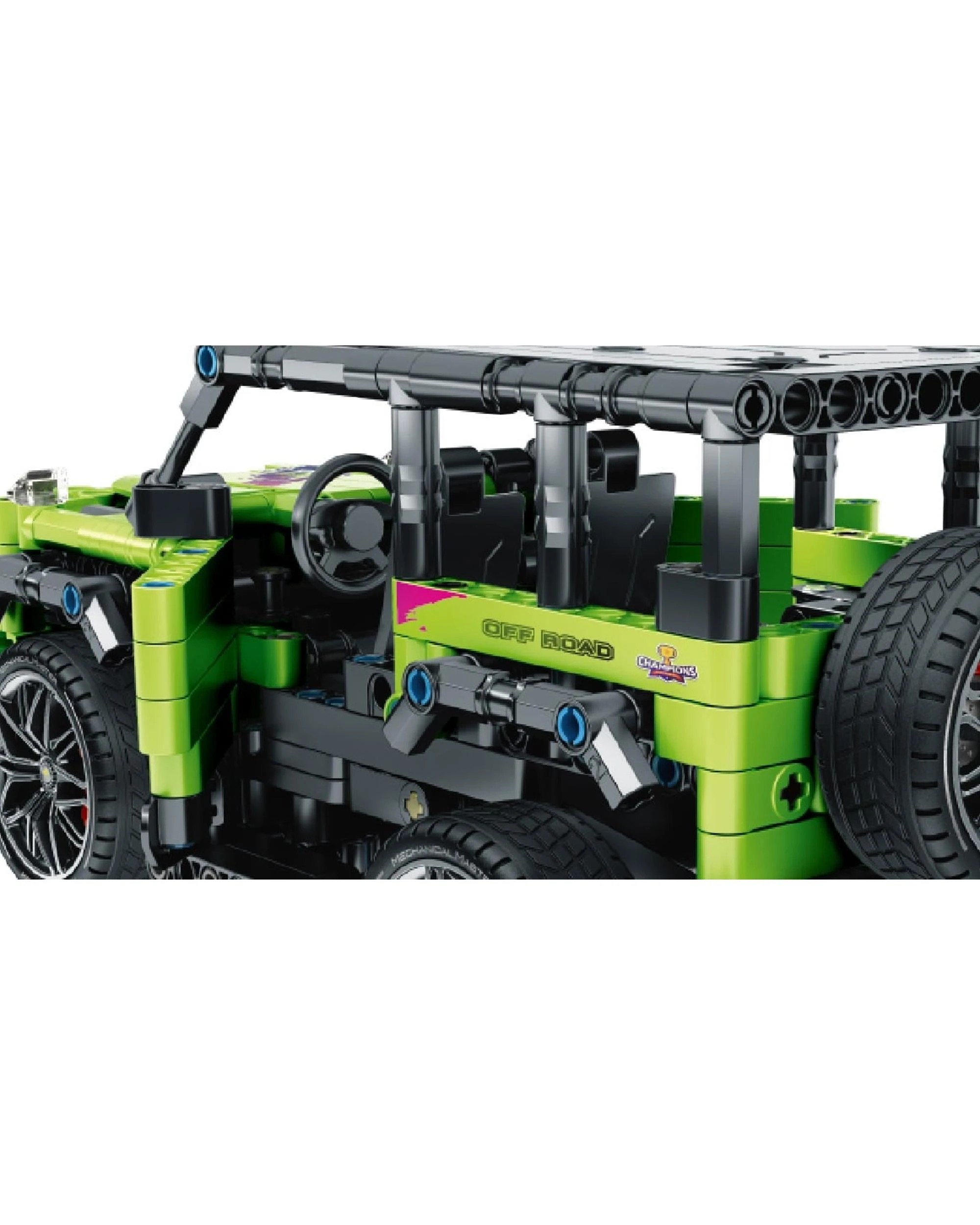 4 iM.Master Mechanical Master Remote Control Off-Roader 484 Piece Model Kit - 8040, 4 of 4