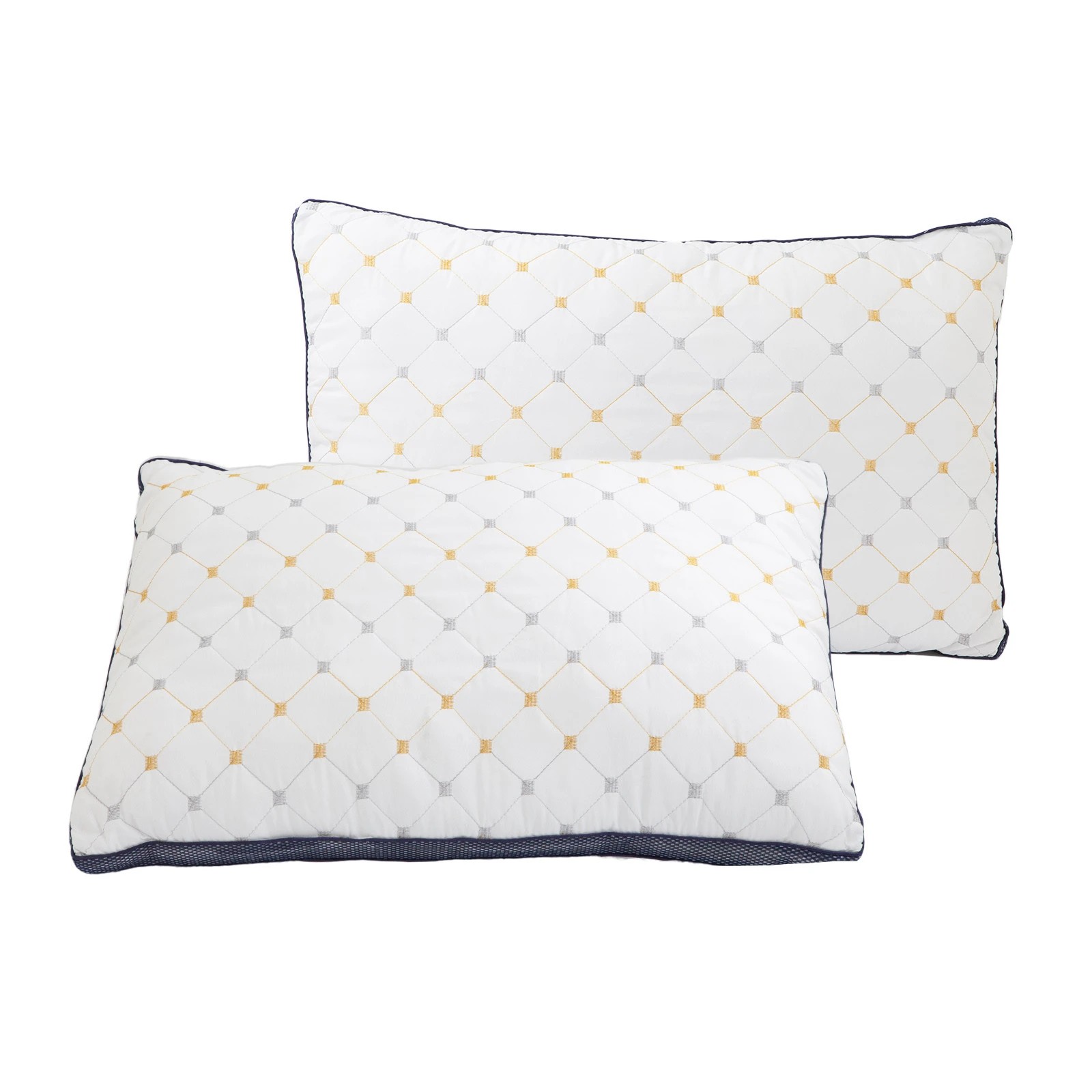 8 Royal Comfort Luxury Air Mesh Pillows Hotel Quality Checked Ultra Comfort 2 Pack - White, 8 of 9