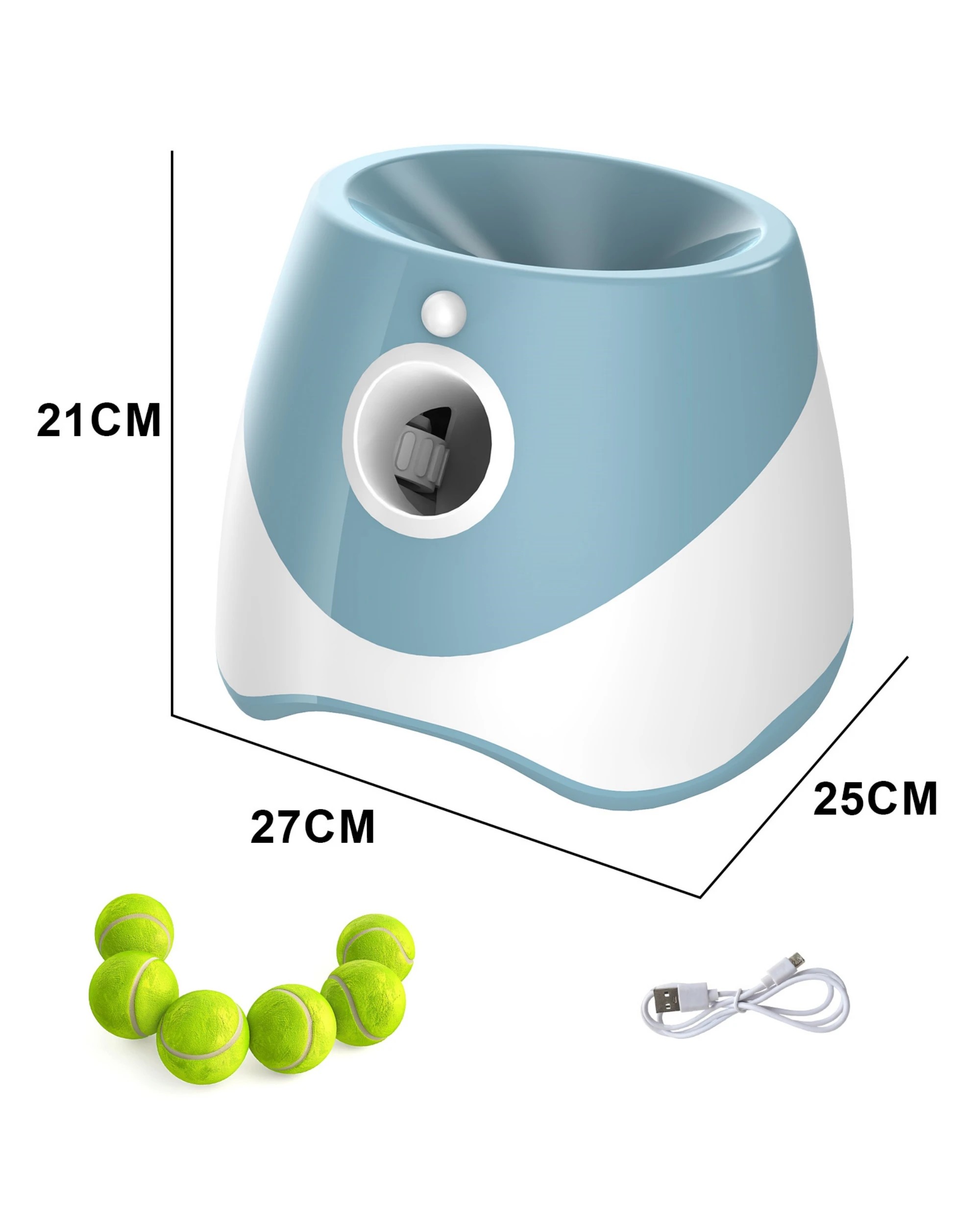 6 Advwin Automatic Dog Ball Launcher 6 Balls, 6 of 7