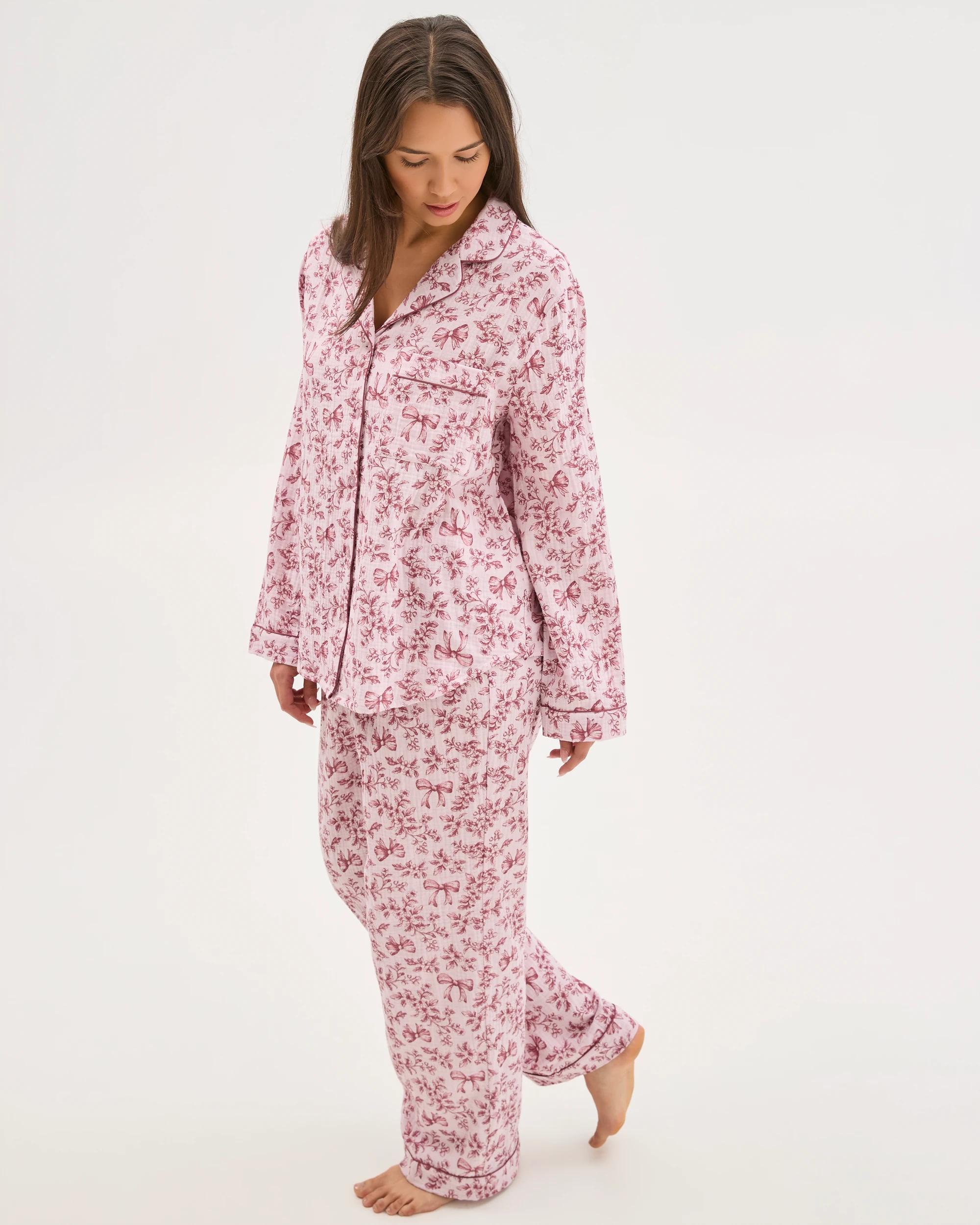 4 Target Woman Family Matching Australian Cotton Pyjama Set PINK, 4 of 7