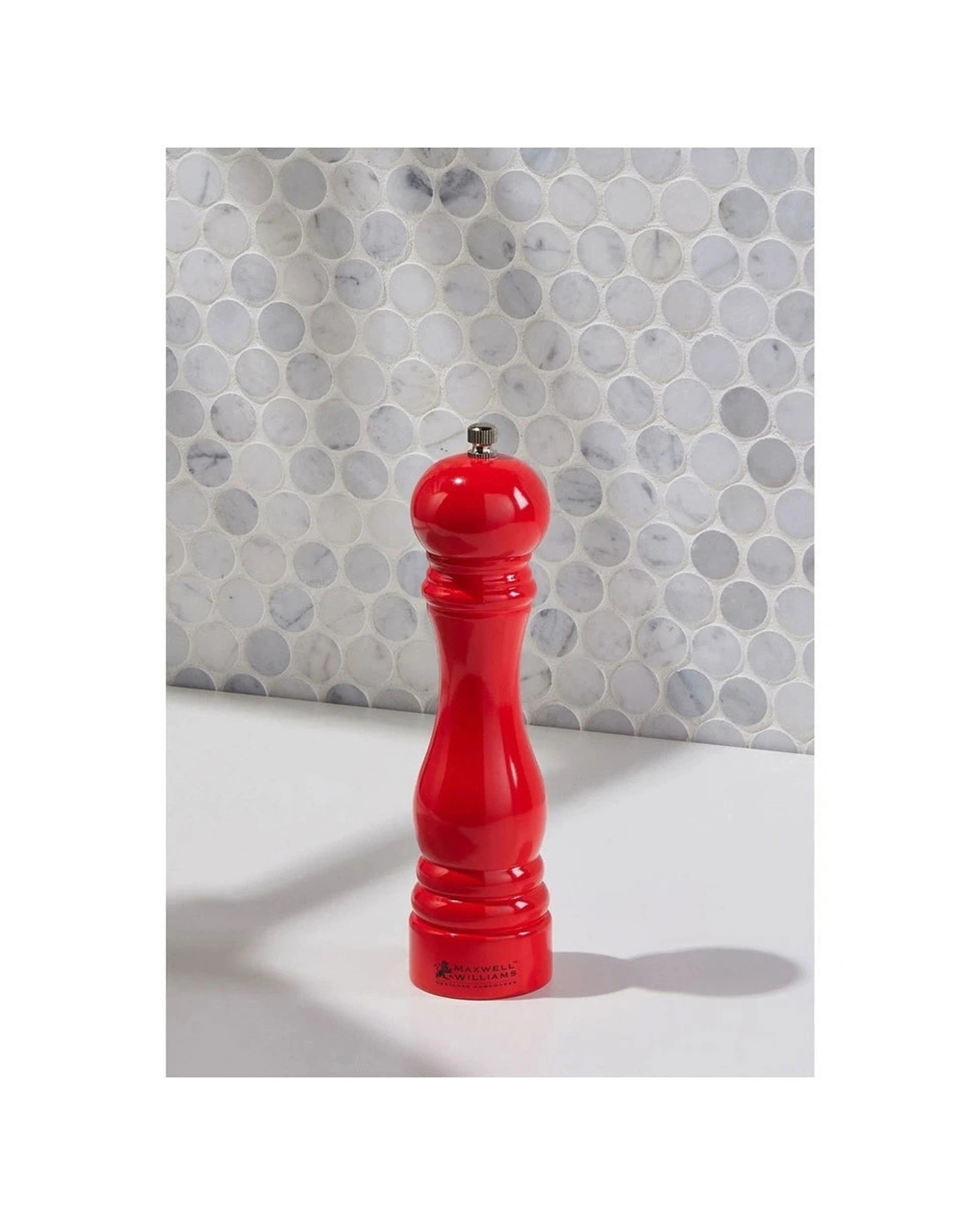 4 Maxwell & Williams Seasons Salt And Pepper Mill 21cm Gift Boxed
 - Red, 4 of 5