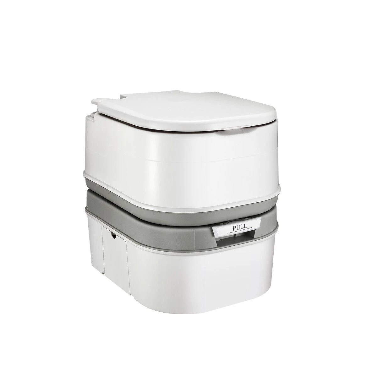3 Ausway 24L Portable Toilet Camping Travel Mobile Porta Potty White and Grey, 3 of 3