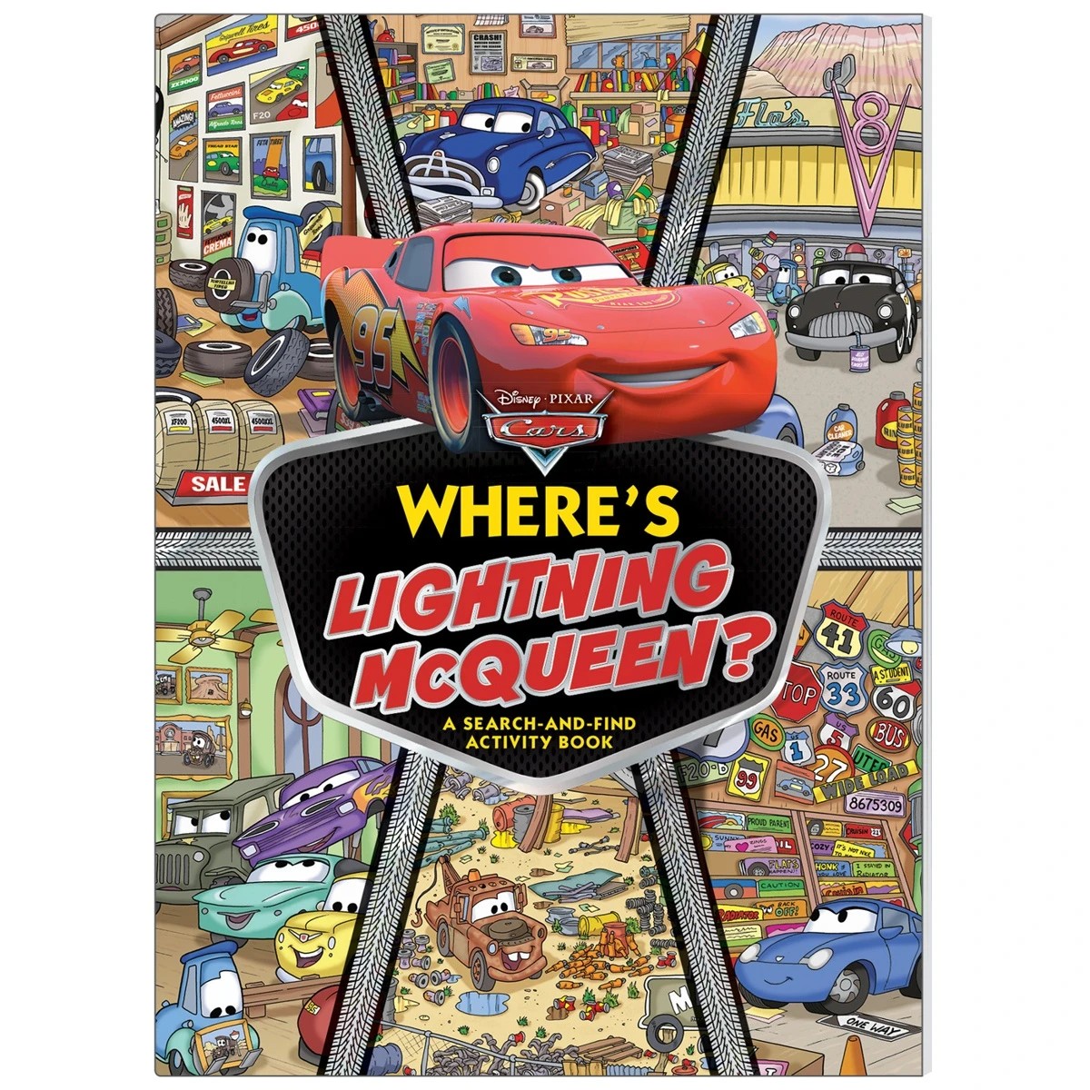 1 Disney Pixar Cars: Where's Lightning McQueen? - A Search-and-Find Activity Book, 1 of 3