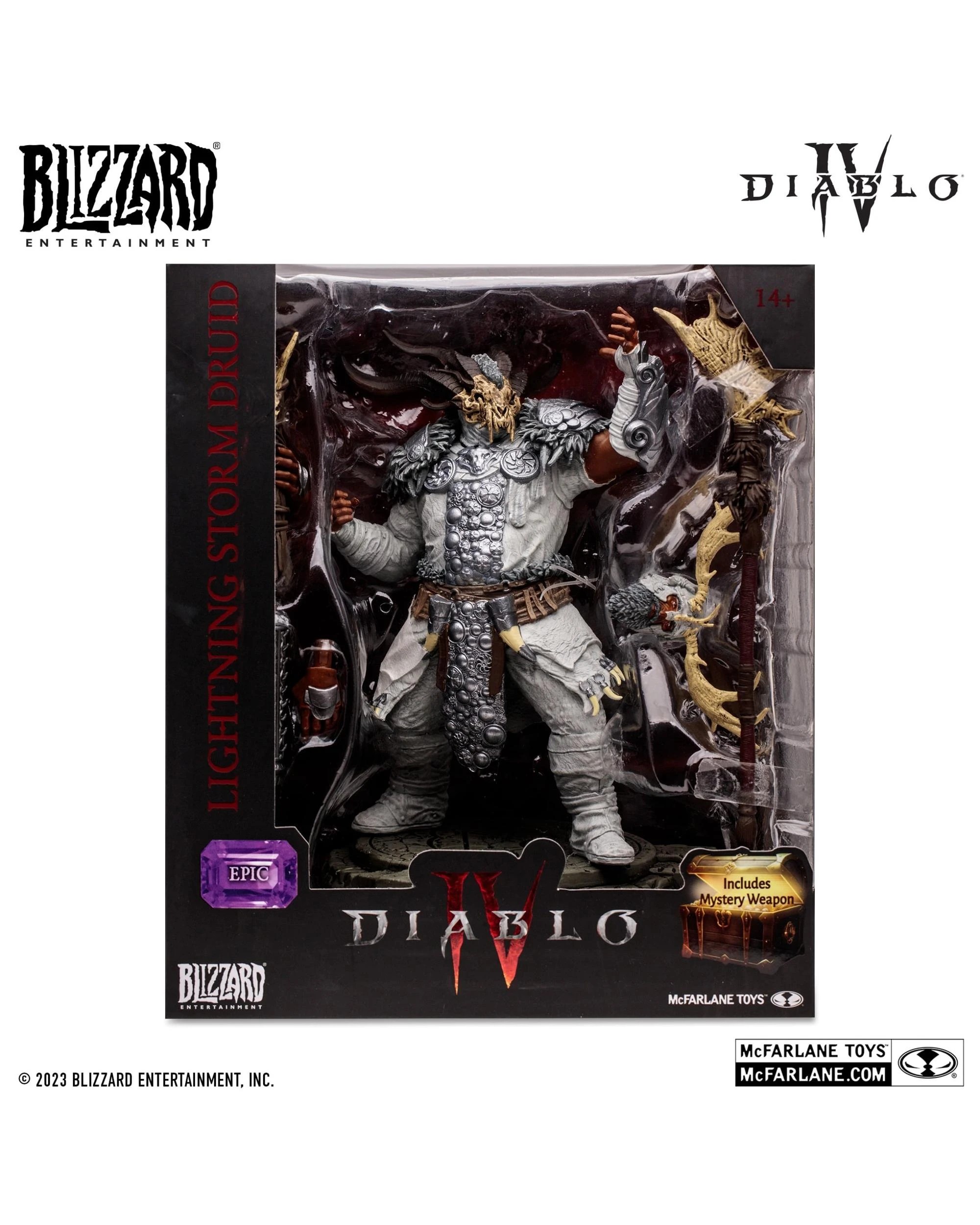 7 Diablo IV Lightning Storm Druid - Epic -  1:12 Scale Posed Figure, 7 of 7