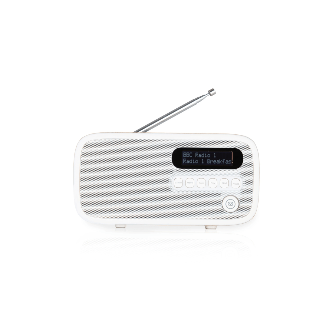 2 VQ Dexter DAB And DAB Plus FM Radio Bluetooth Rechargeable Battery Portable - Brown, 2 of 4