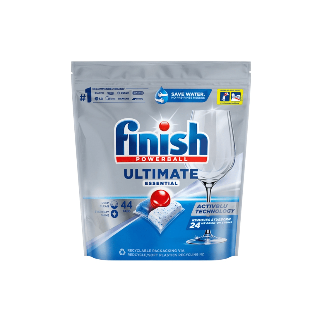 3 Finish Powerball Ultimate Essential Tablets 44 Pack Dishwasher Tablets, 3 of 3