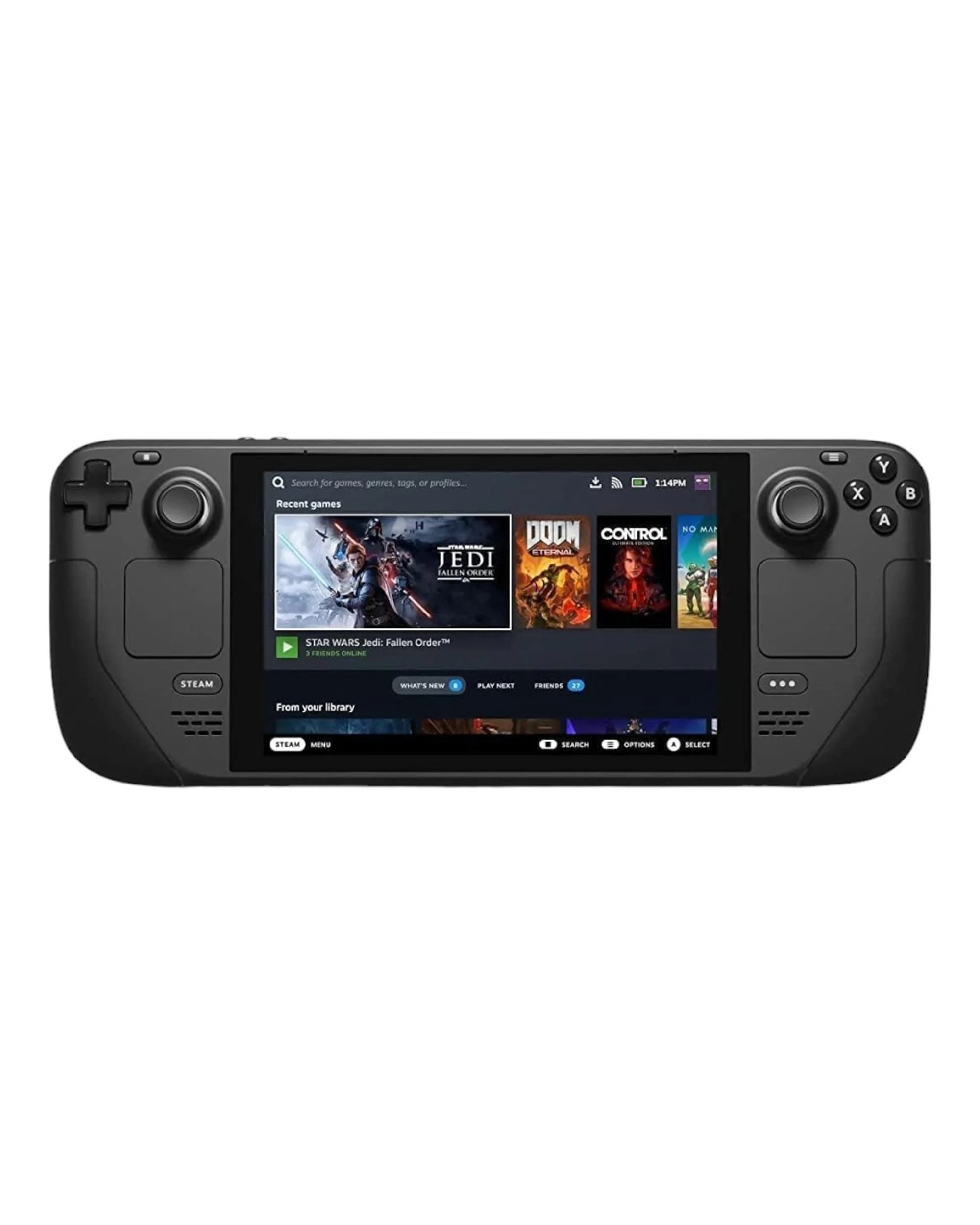 1 Valve Steam Deck 256GB Handheld Console - Black, 1 of 5