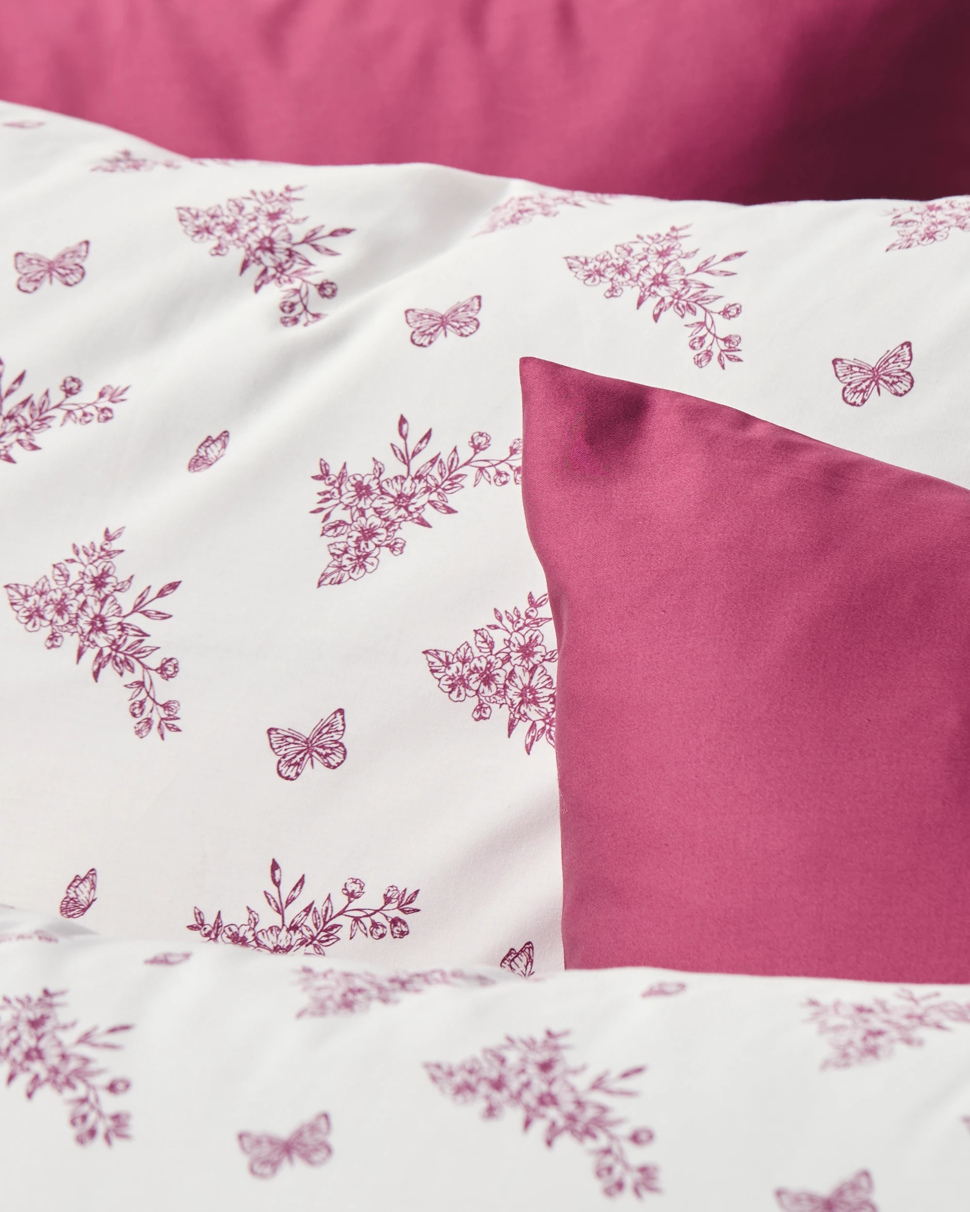 4 Target Holly Toile Australian Cotton Quilt Cover Set - Double Bed - Pink, 4 of 10