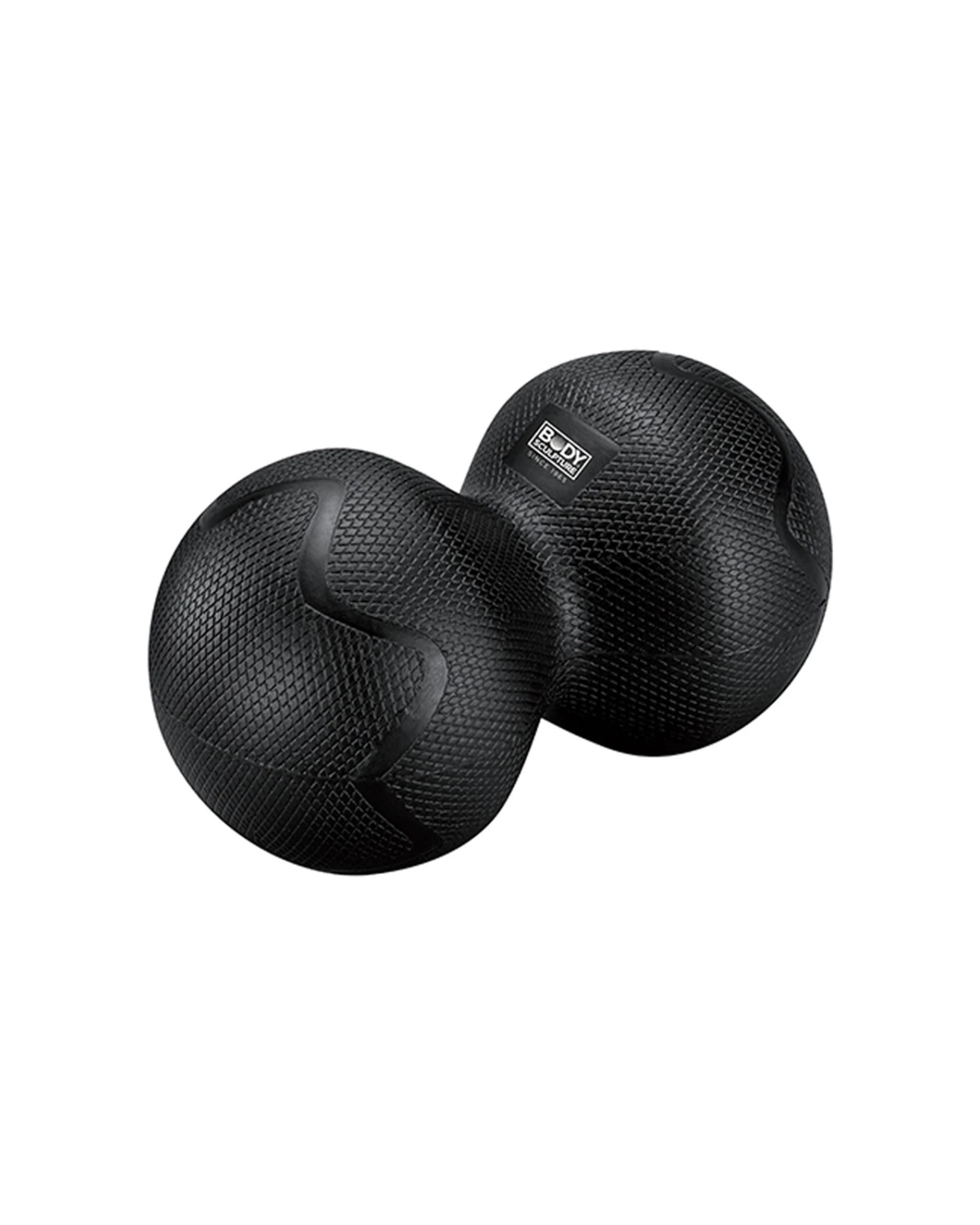5 Body Sculpture Massage Roller Ergonomic Foam Design Back & Spine Support - Black, 5 of 5