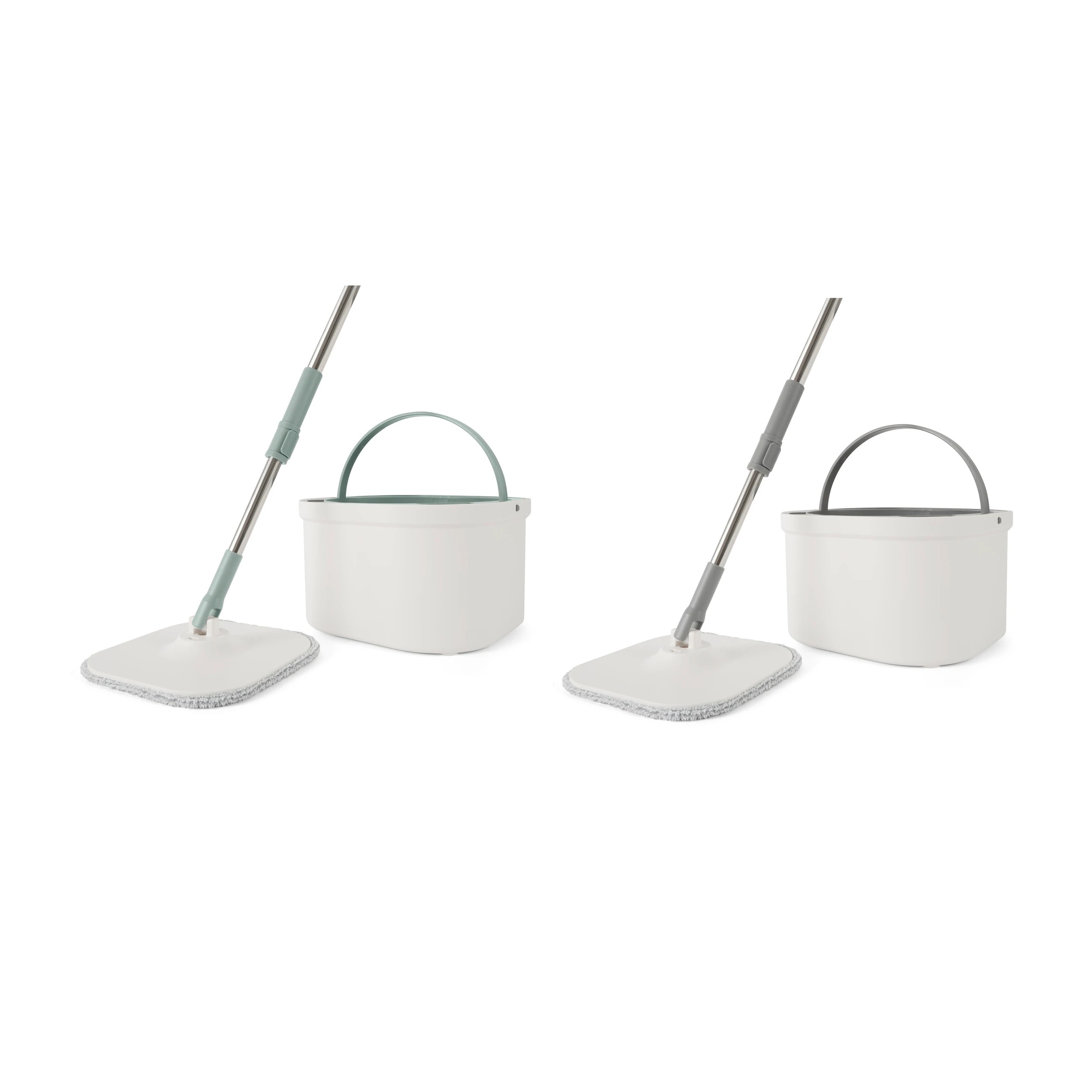 2 Dual Section Spin Mop Set, 2 of 10