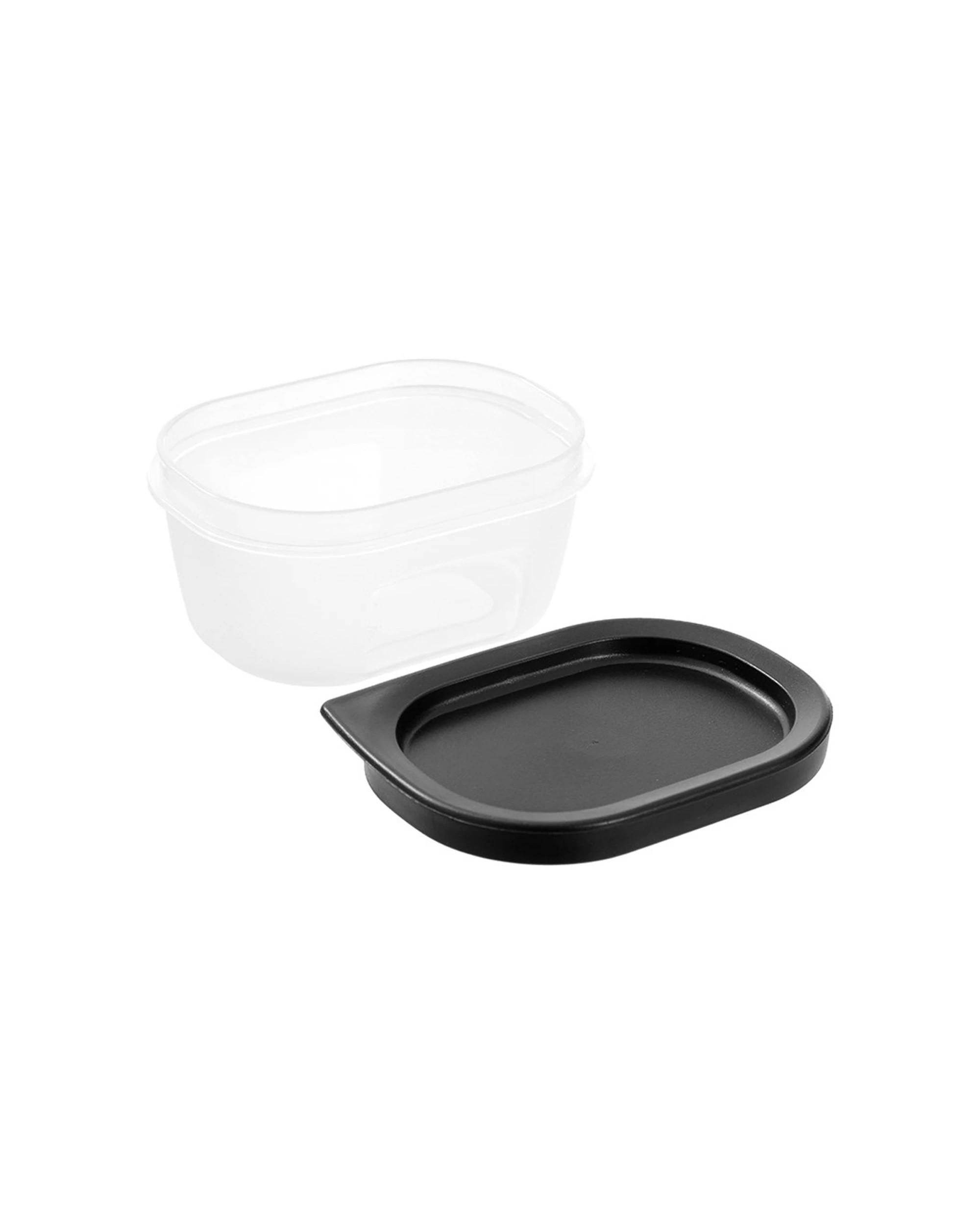 3 Lemon & Lime 12x 2pc Food Reusable Container Organiser 200ml - Clear, 3 of 7