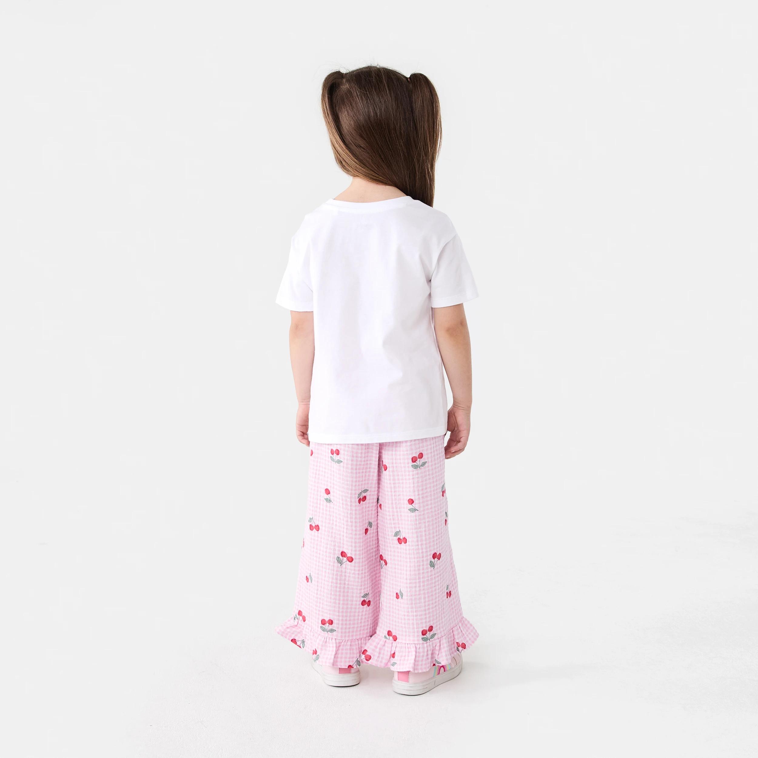 6 Frill Hem Pants Pnk Cherry, 6 of 6