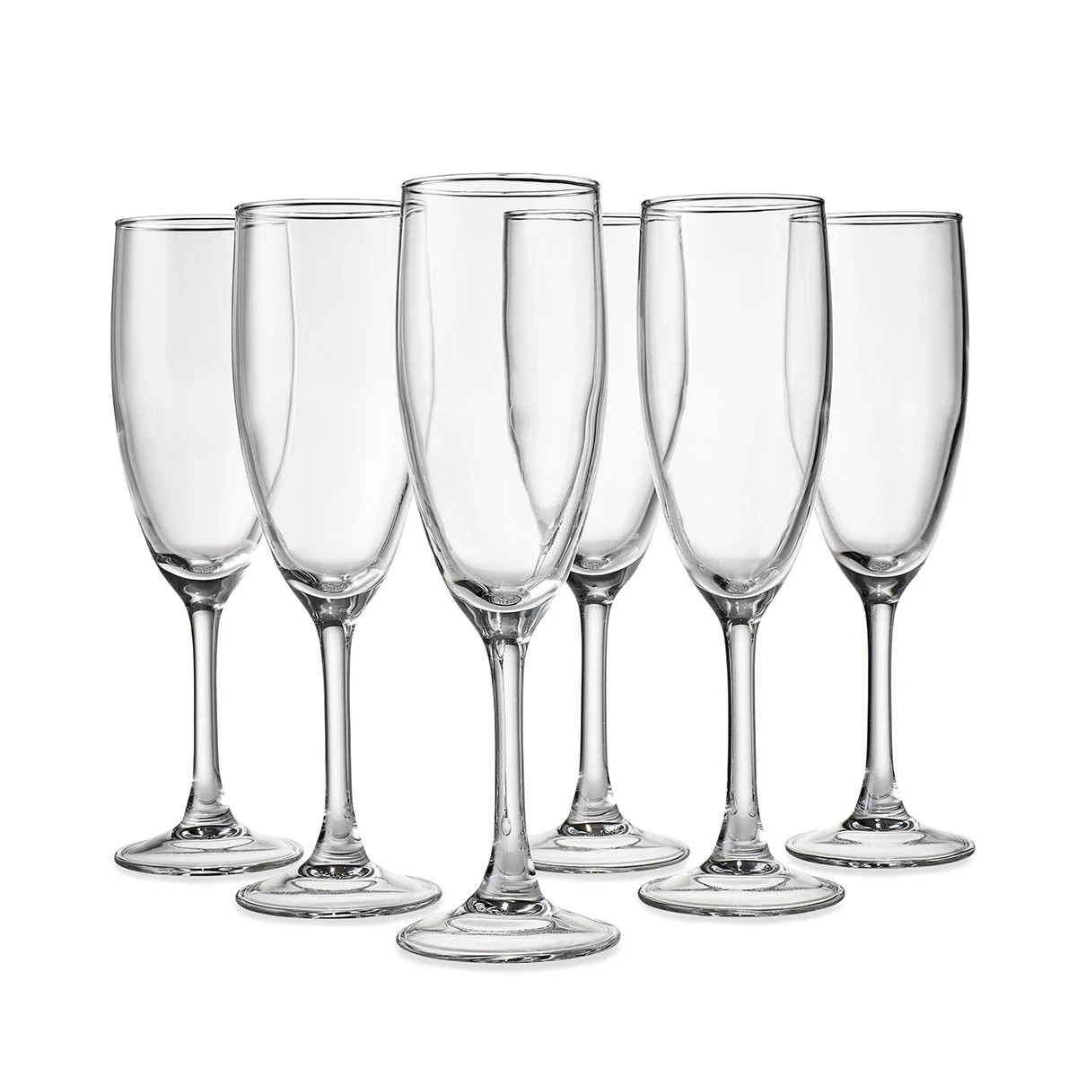 1 6 Everyday Flute Glasses, 1 of 6