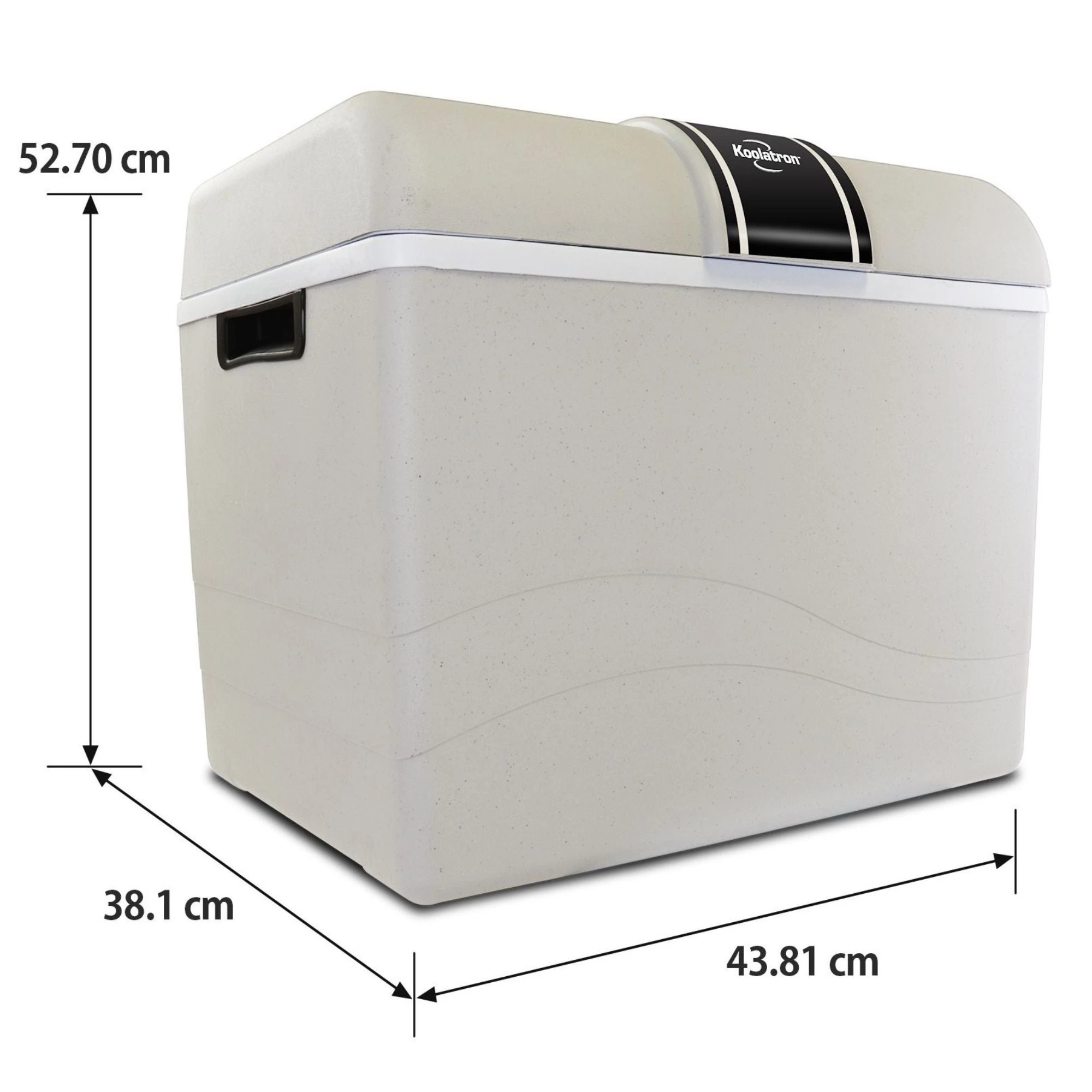 6 Koolatron 42L Iceless 12V Travel Cooler - Grey, 6 of 7