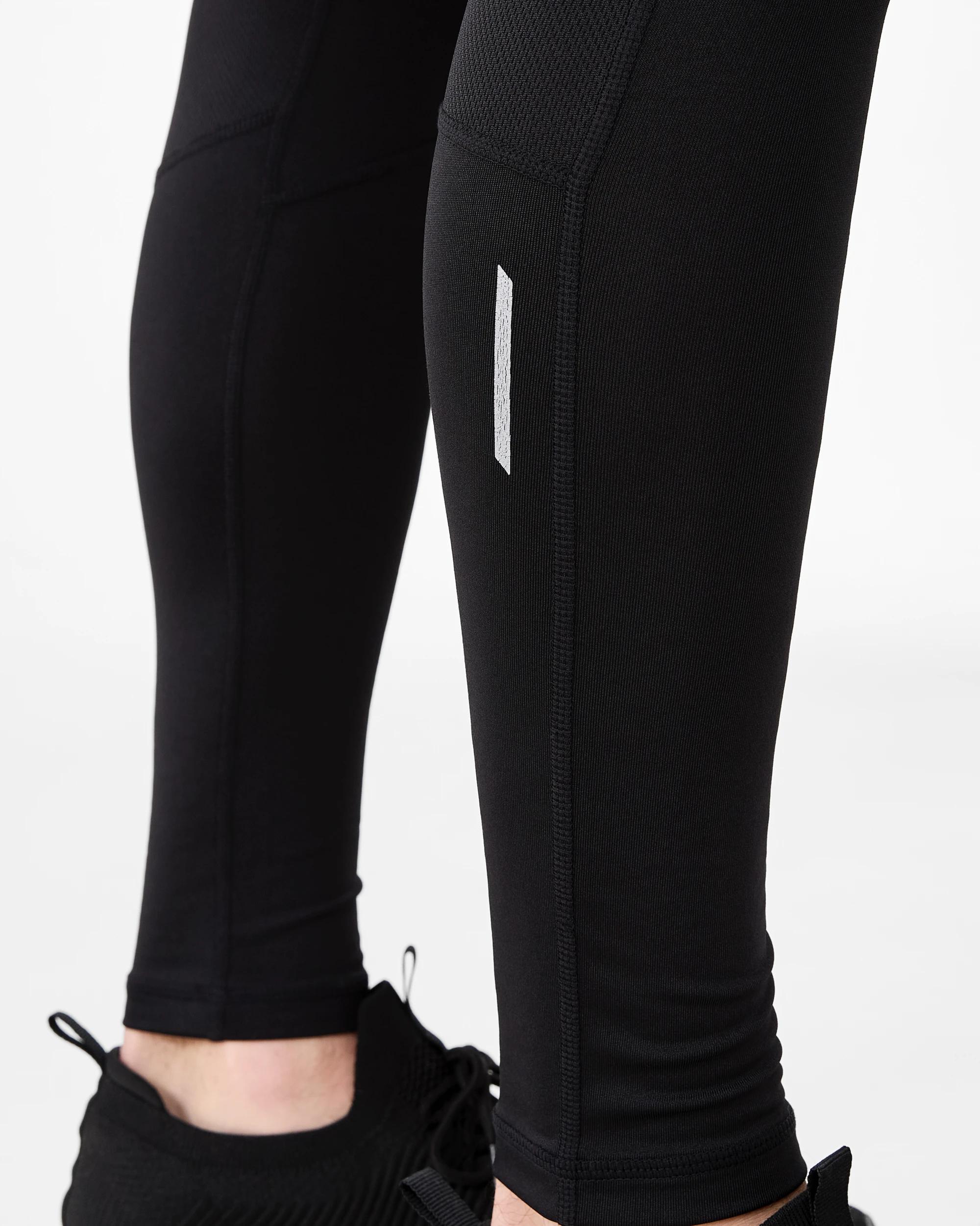 6 Active Mens Training Tights BLACK, 6 of 6