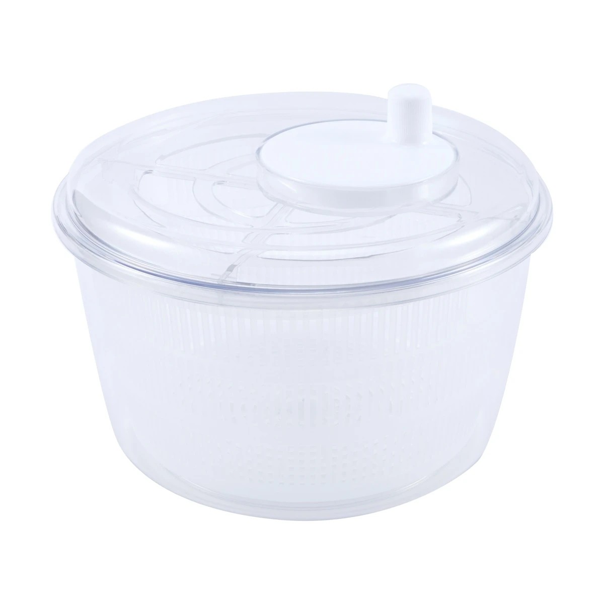 2 Clear Salad Spinner, 2 of 8