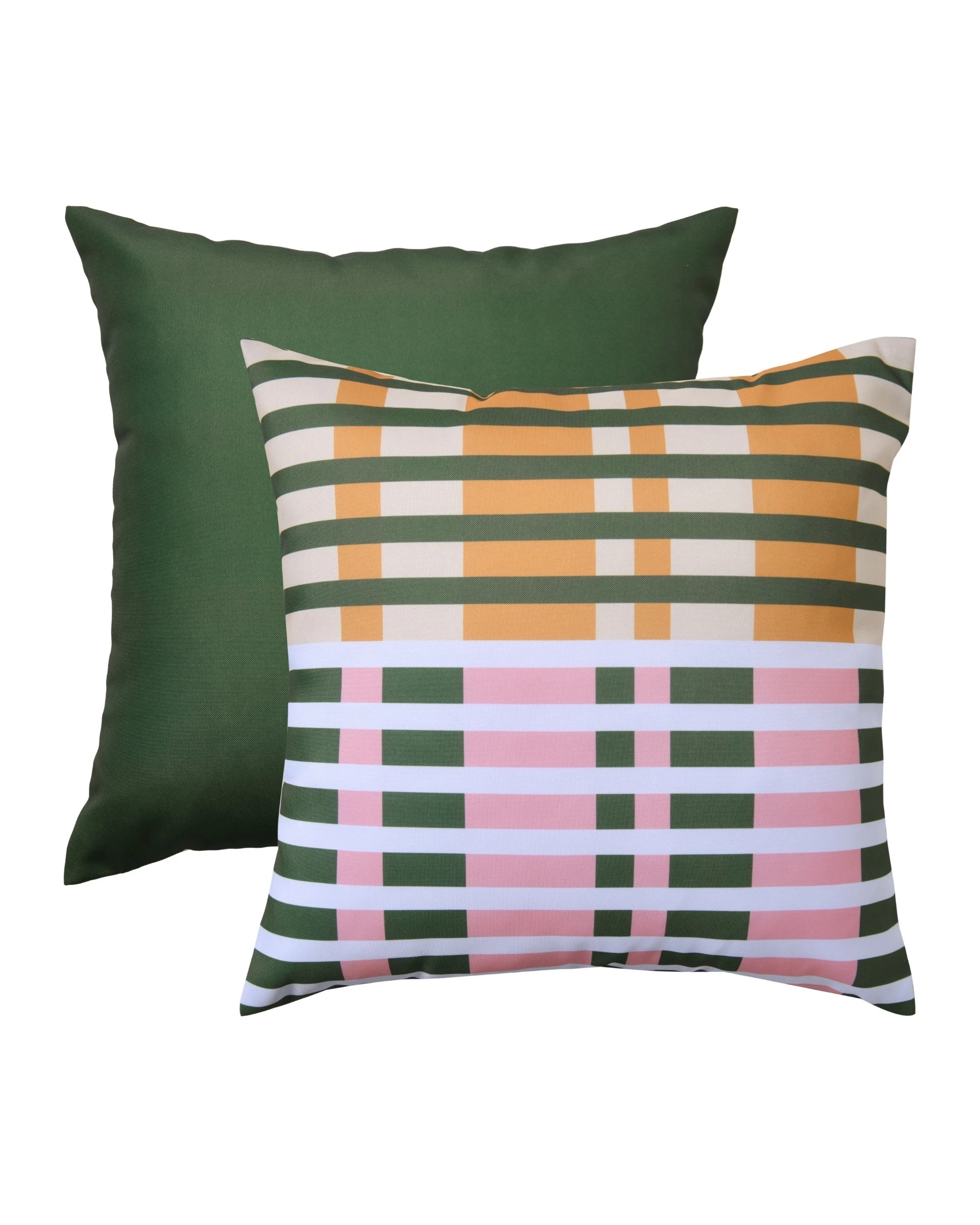 5 Vibes Linnea Printed Outdoor Cushion 50x50cm - Olive, 5 of 8