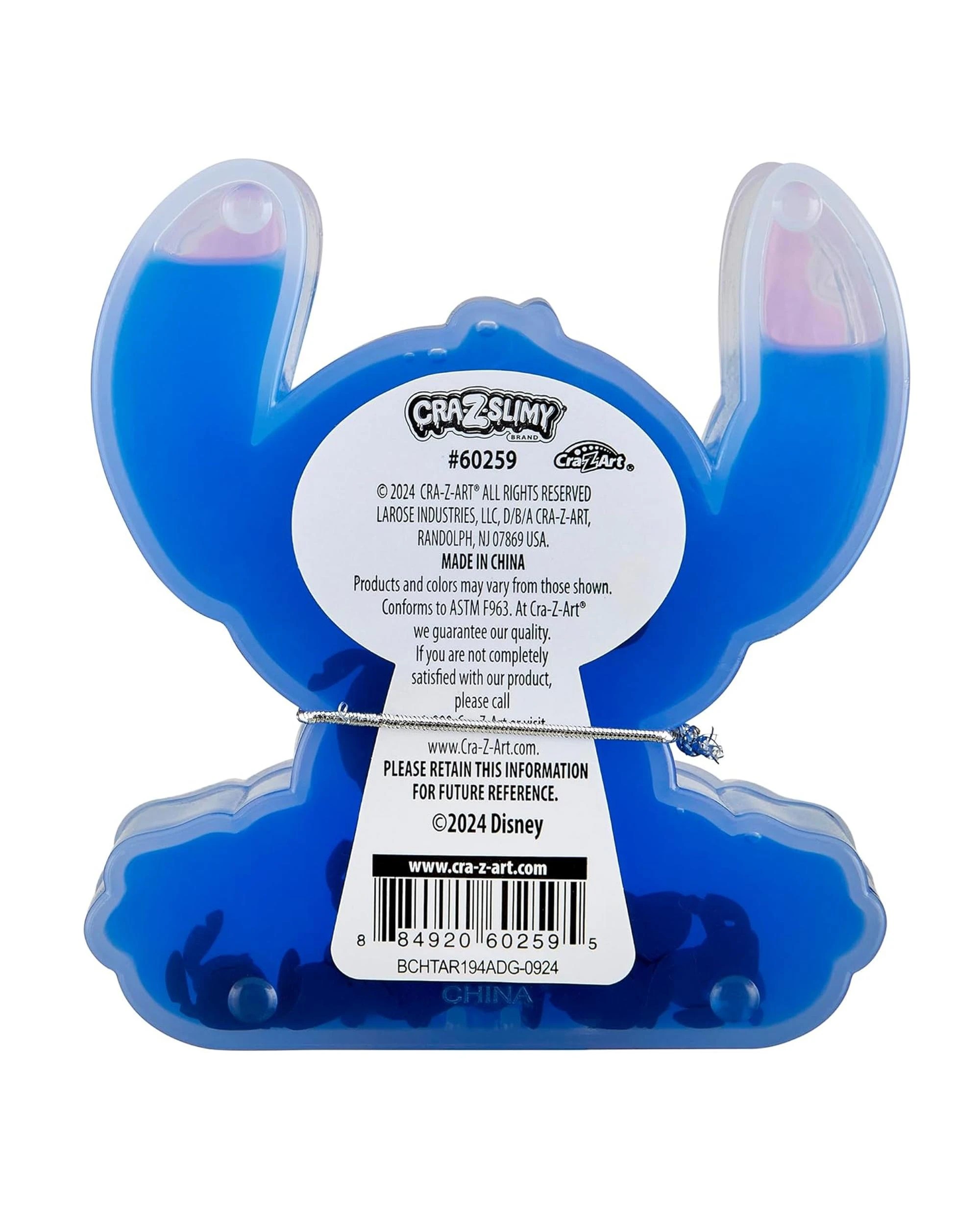 8 Cra-Z-Art Cra-Z-Slimy Disney Stitch Shaped Container, 8 of 8