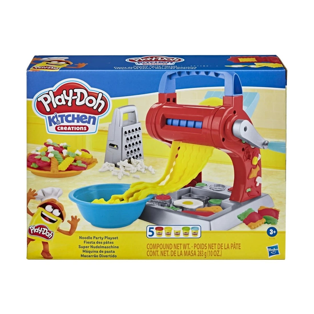 1 Play-Doh Kitchen Creations Noodle Makin Mania Play Food Set, 1 of 2