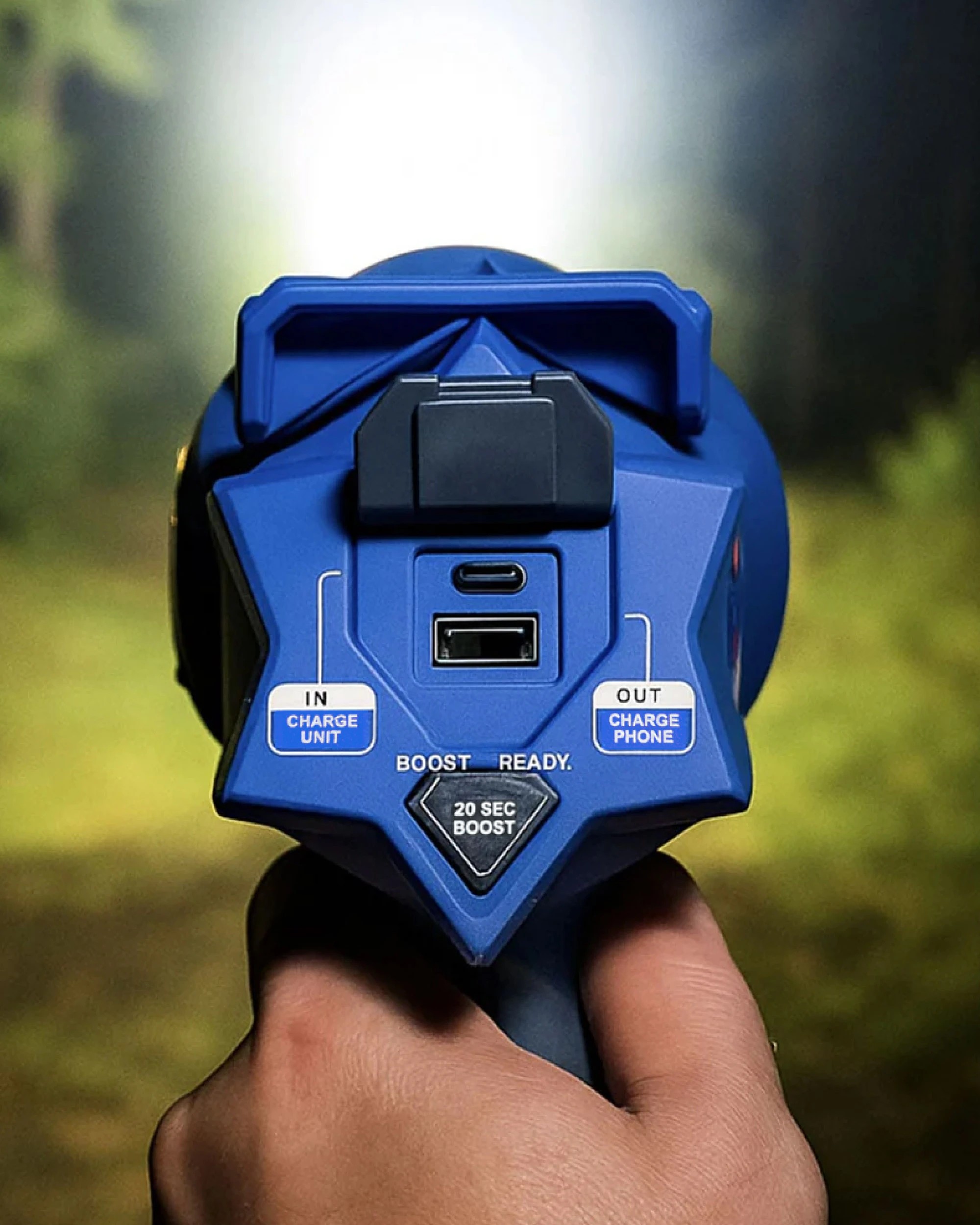 8 Star Patrol Mega-Bright Rechargeable Spotlight Flashlight and Floodlight, 8 of 8