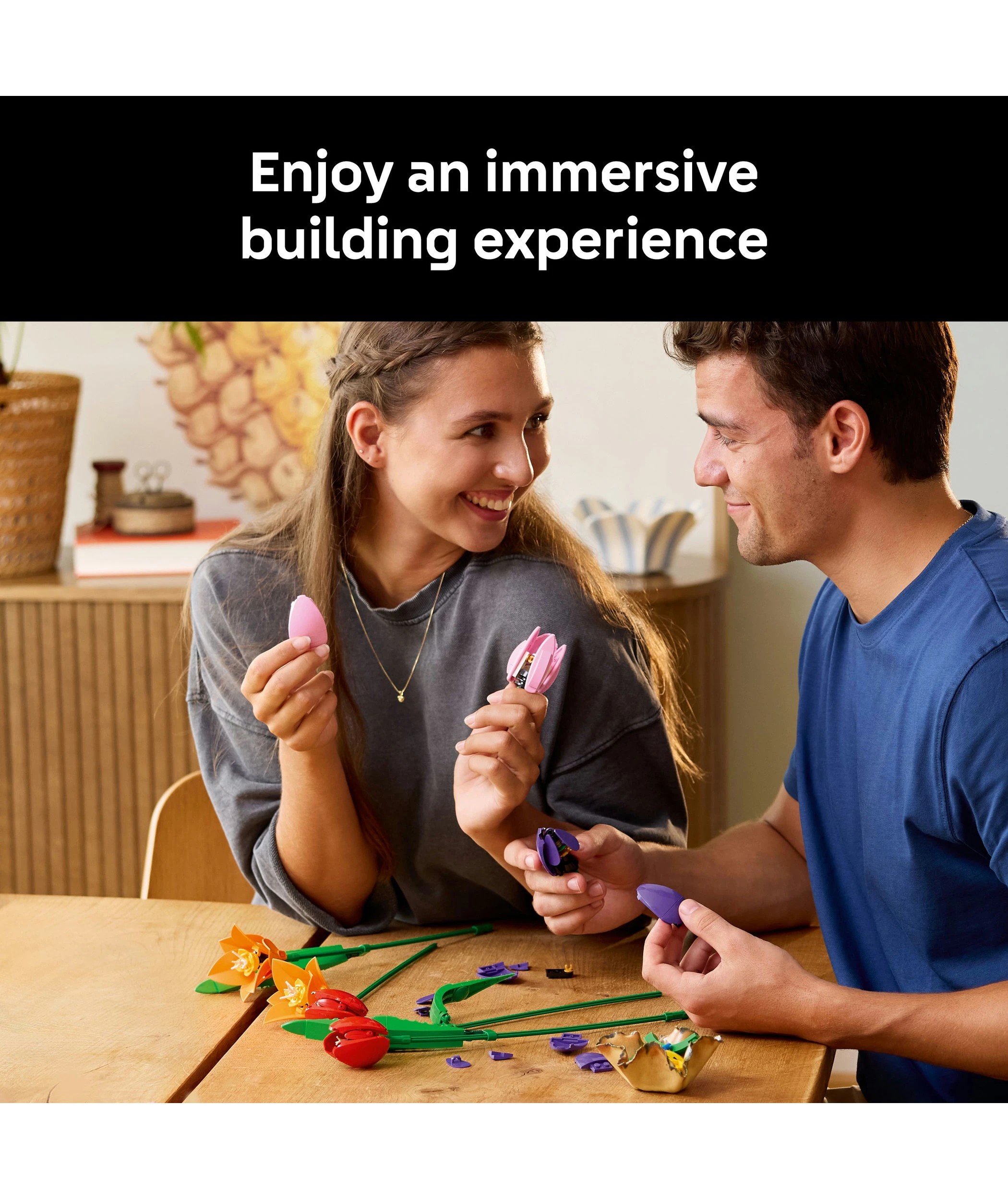 4 LEGO Botanicals Tulip Bouquet 11501, 4 of 10