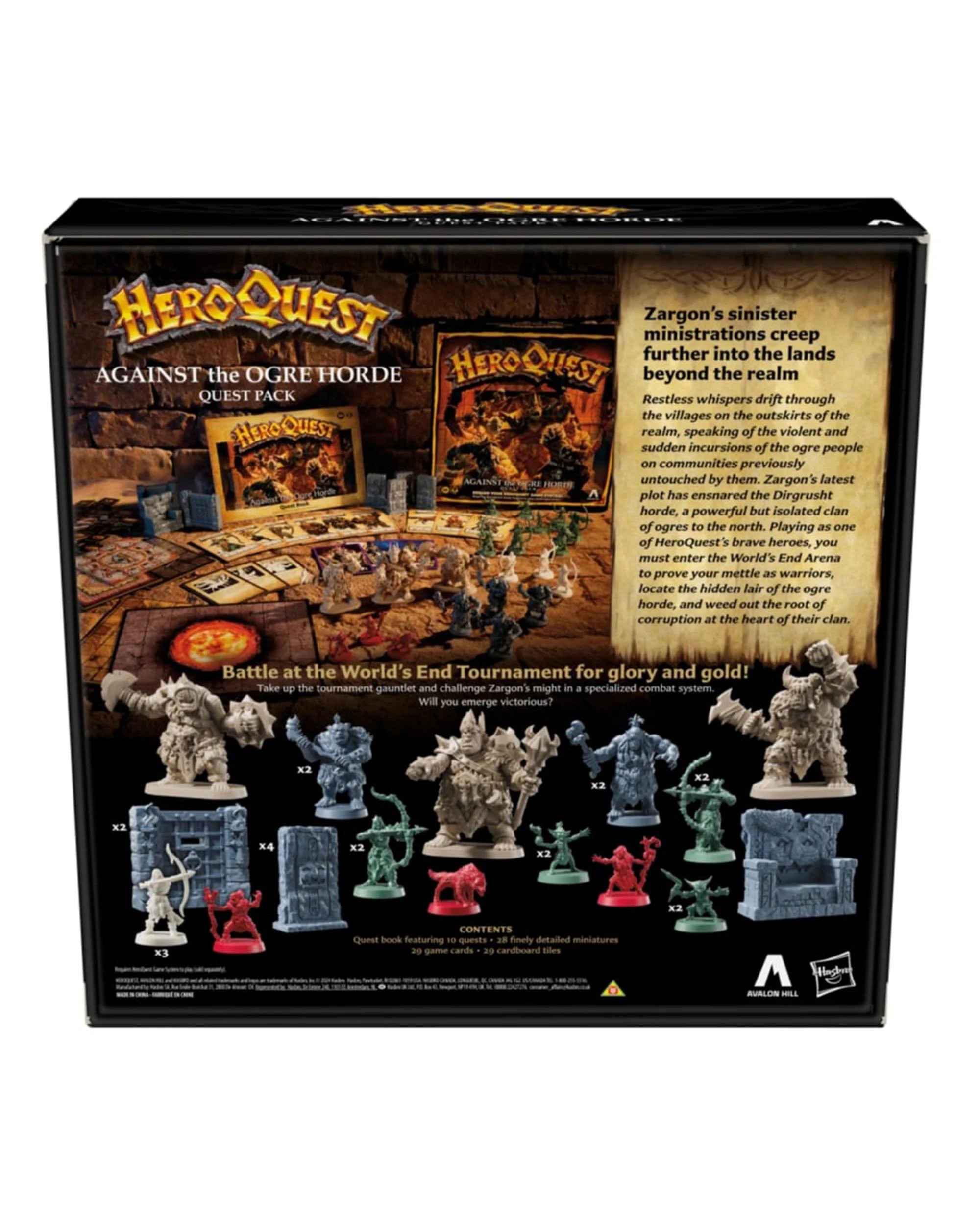 5 HeroQuest Against the Ogre Horde Quest Pack Expansion, 5 of 5