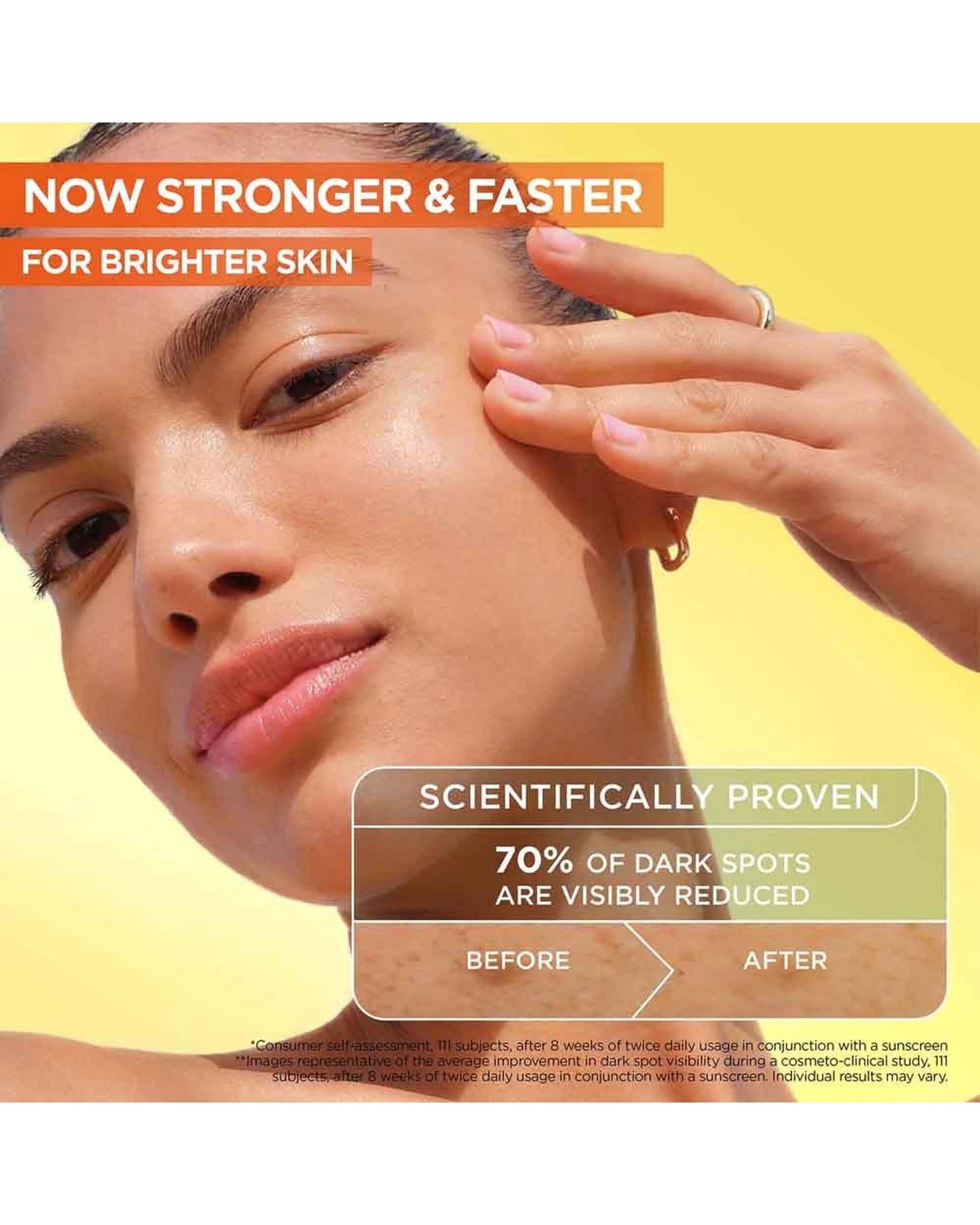 4 3 x Garnier SkinActive Vitamin C Brightening Serum 15mL, 4 of 8