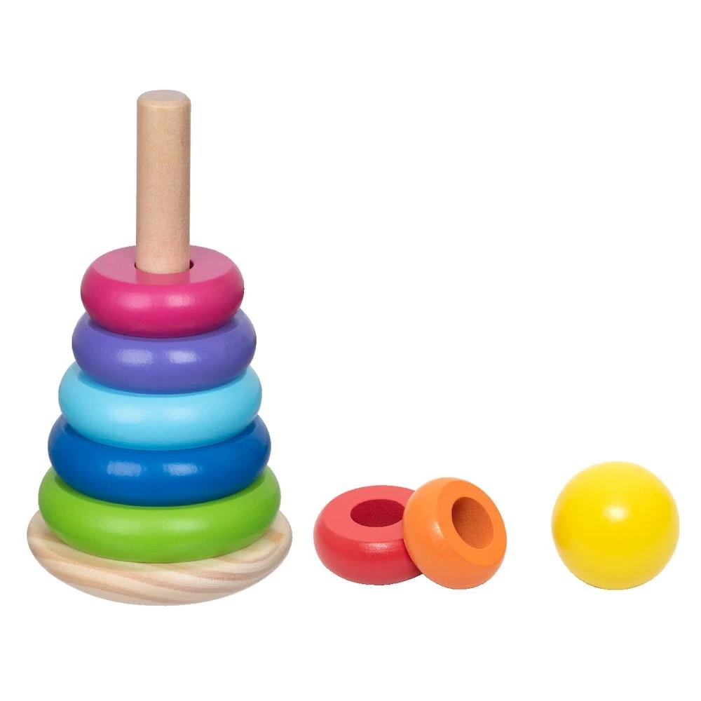 4 Kadink Wooden Ring Stacker, 4 of 5